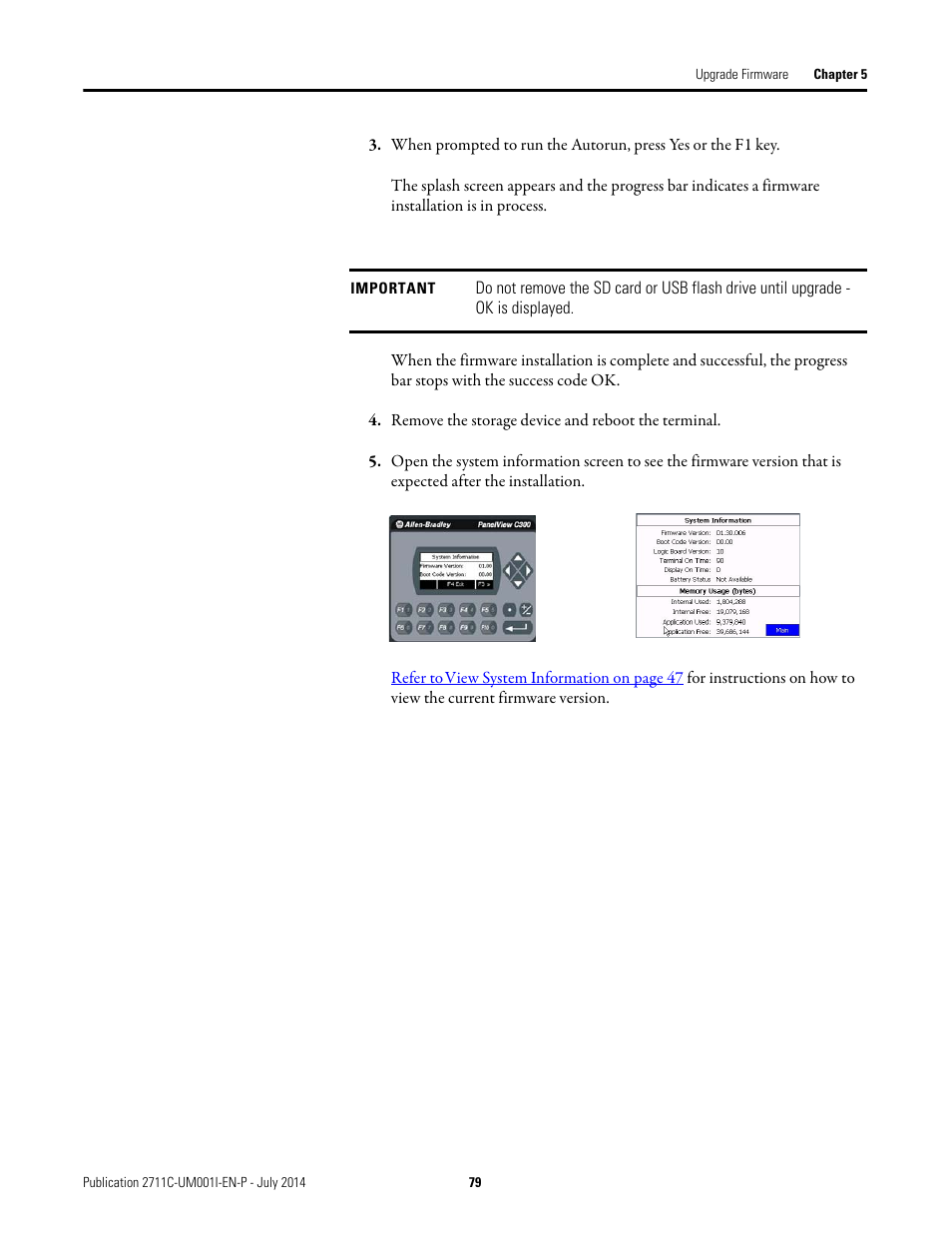 Rockwell Automation 2711C-xxxx PanelView Component HMI Terminals User Manual | Page 79 / 146