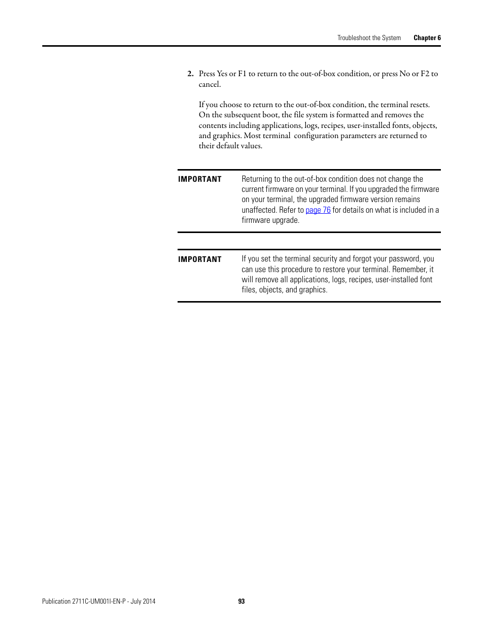 Rockwell Automation 2711C-xxxx PanelView Component HMI Terminals User Manual | Page 93 / 146