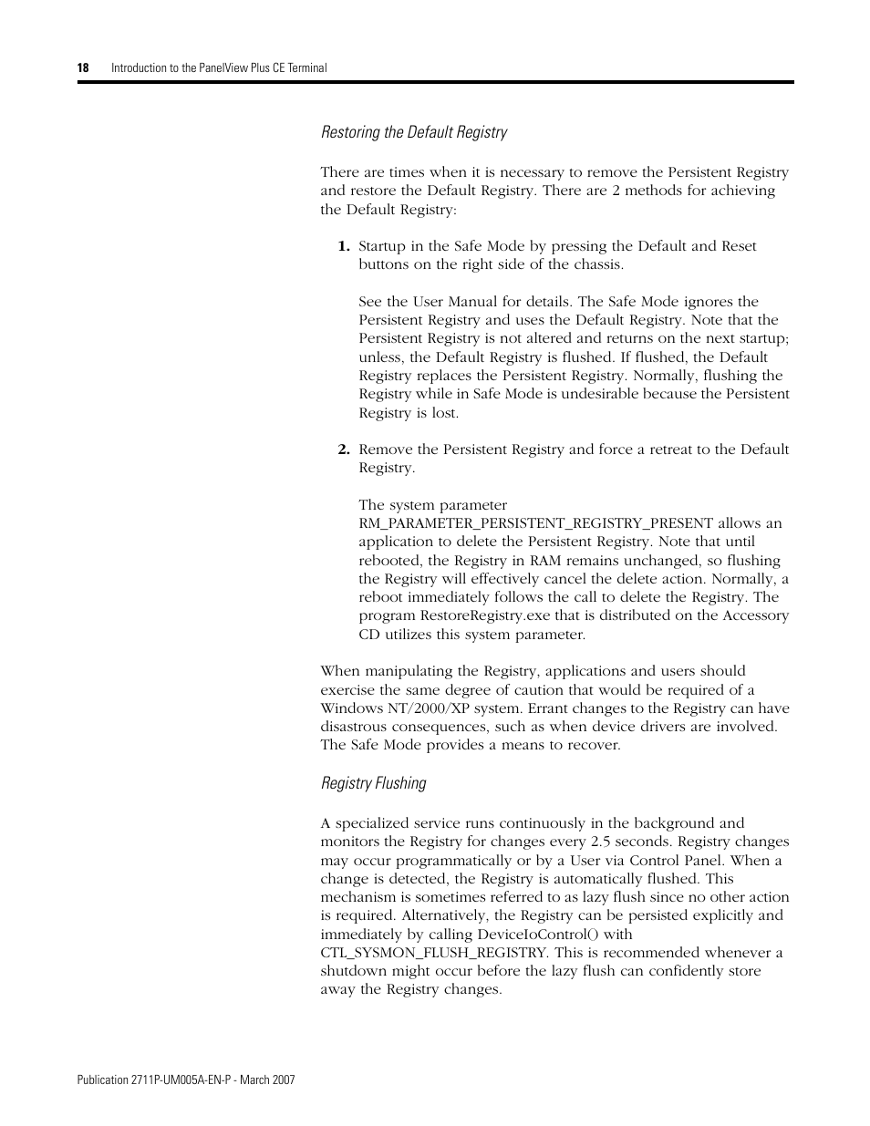 Rockwell Automation 2711P Software Development Kit User Manual User Manual | Page 18 / 104