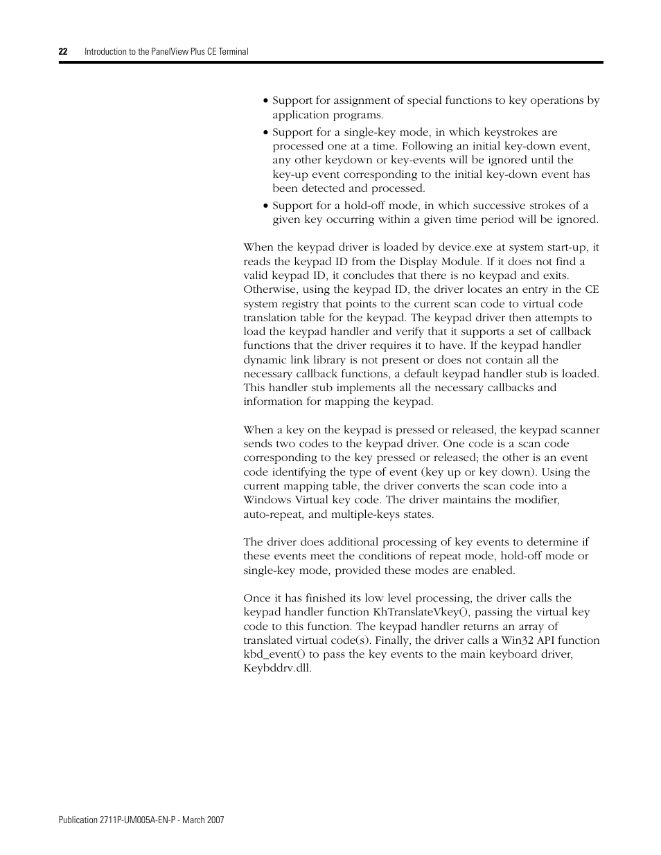 Rockwell Automation 2711P Software Development Kit User Manual User Manual | Page 22 / 104