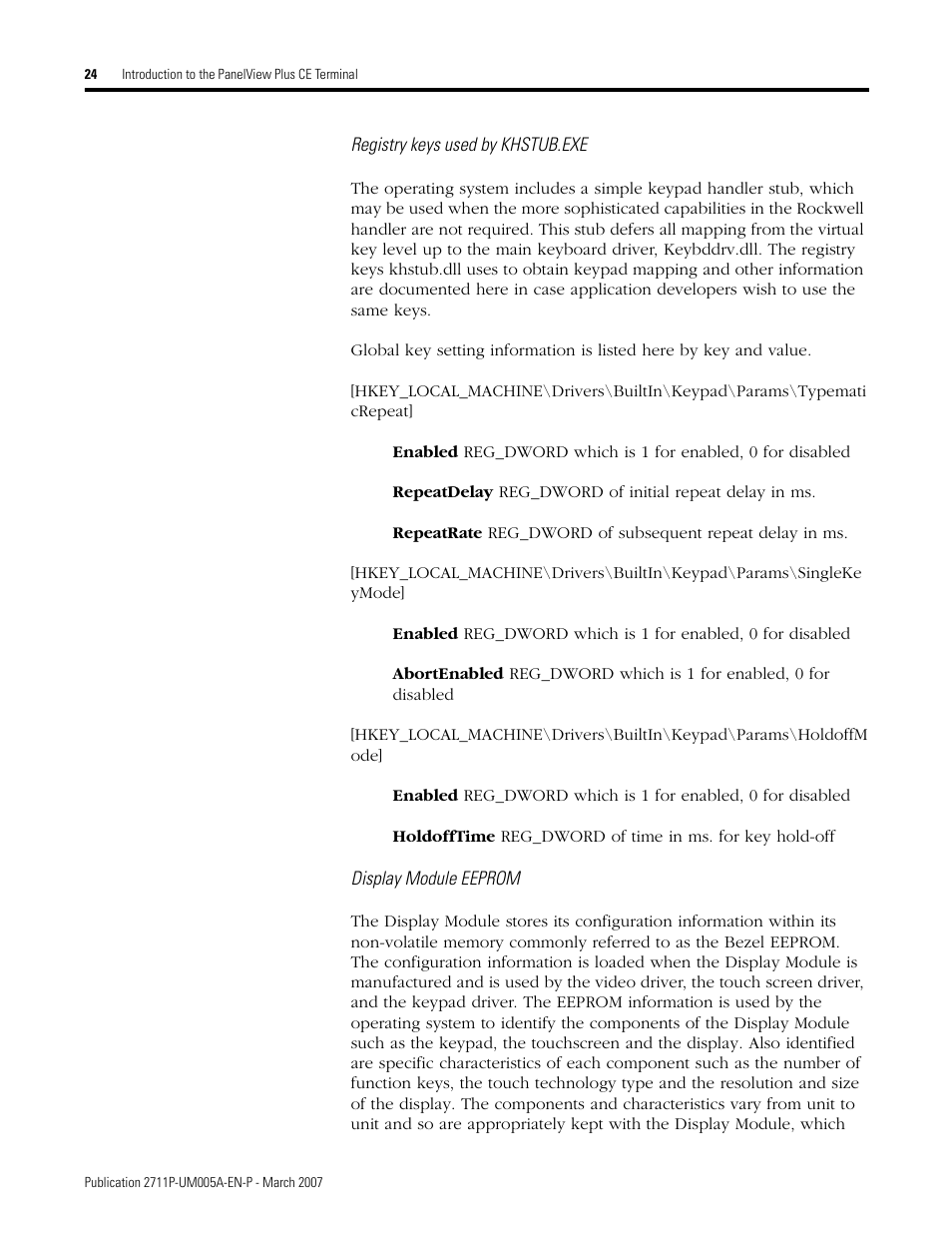 Rockwell Automation 2711P Software Development Kit User Manual User Manual | Page 24 / 104