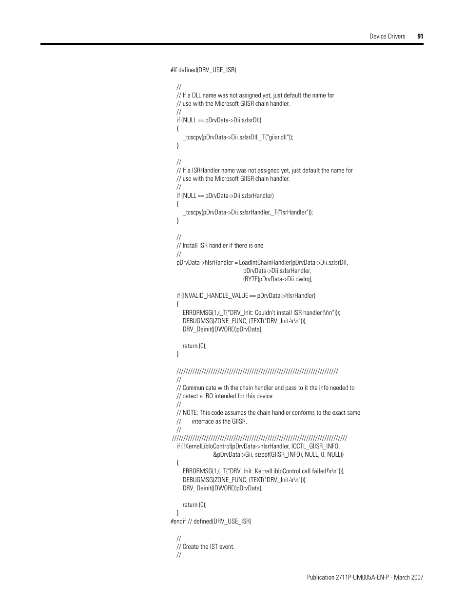Rockwell Automation 2711P Software Development Kit User Manual User Manual | Page 91 / 104