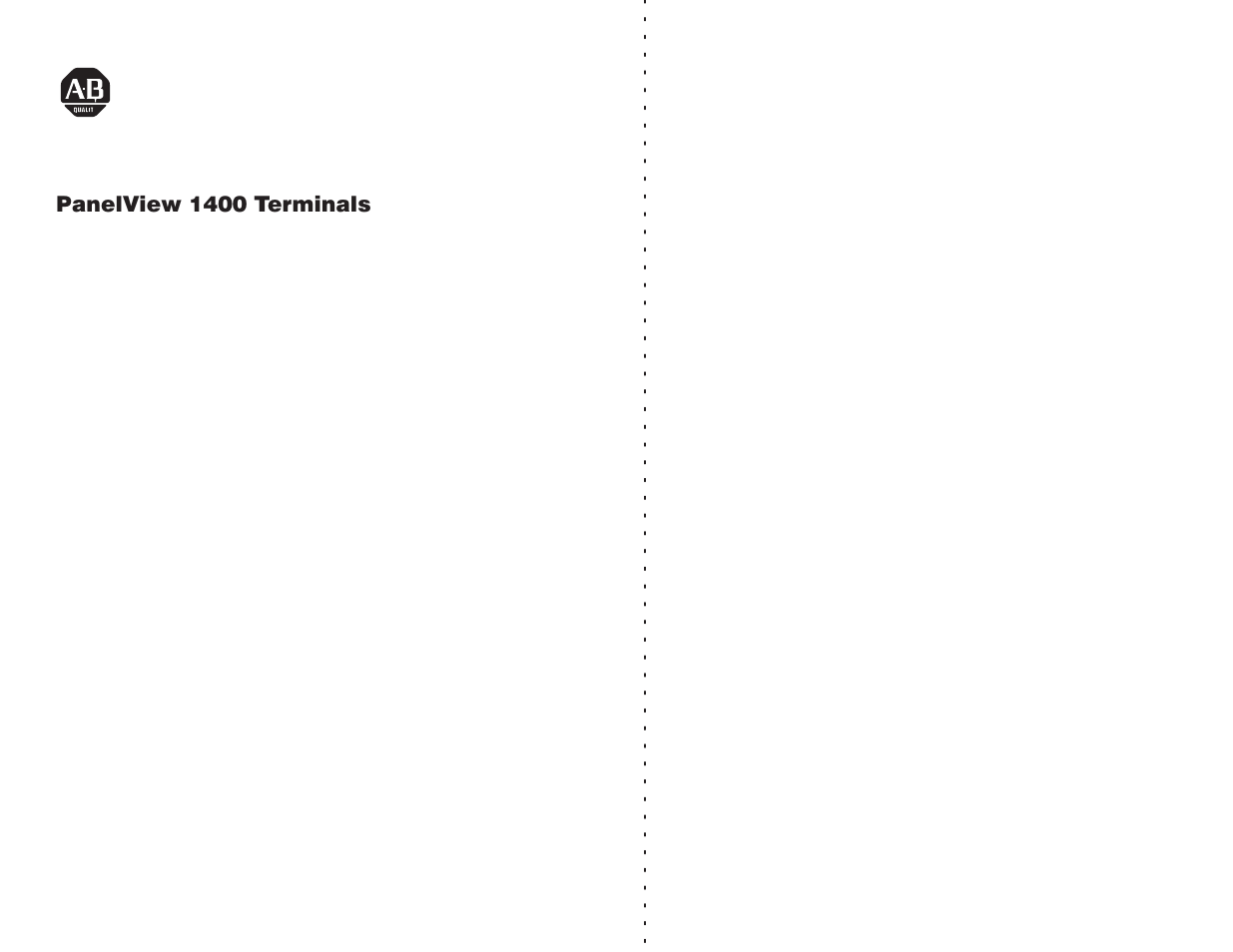English, Installation instructions | Rockwell Automation 2711 PanelView 1400 Terminals Installation Instructions User Manual | Page 2 / 62