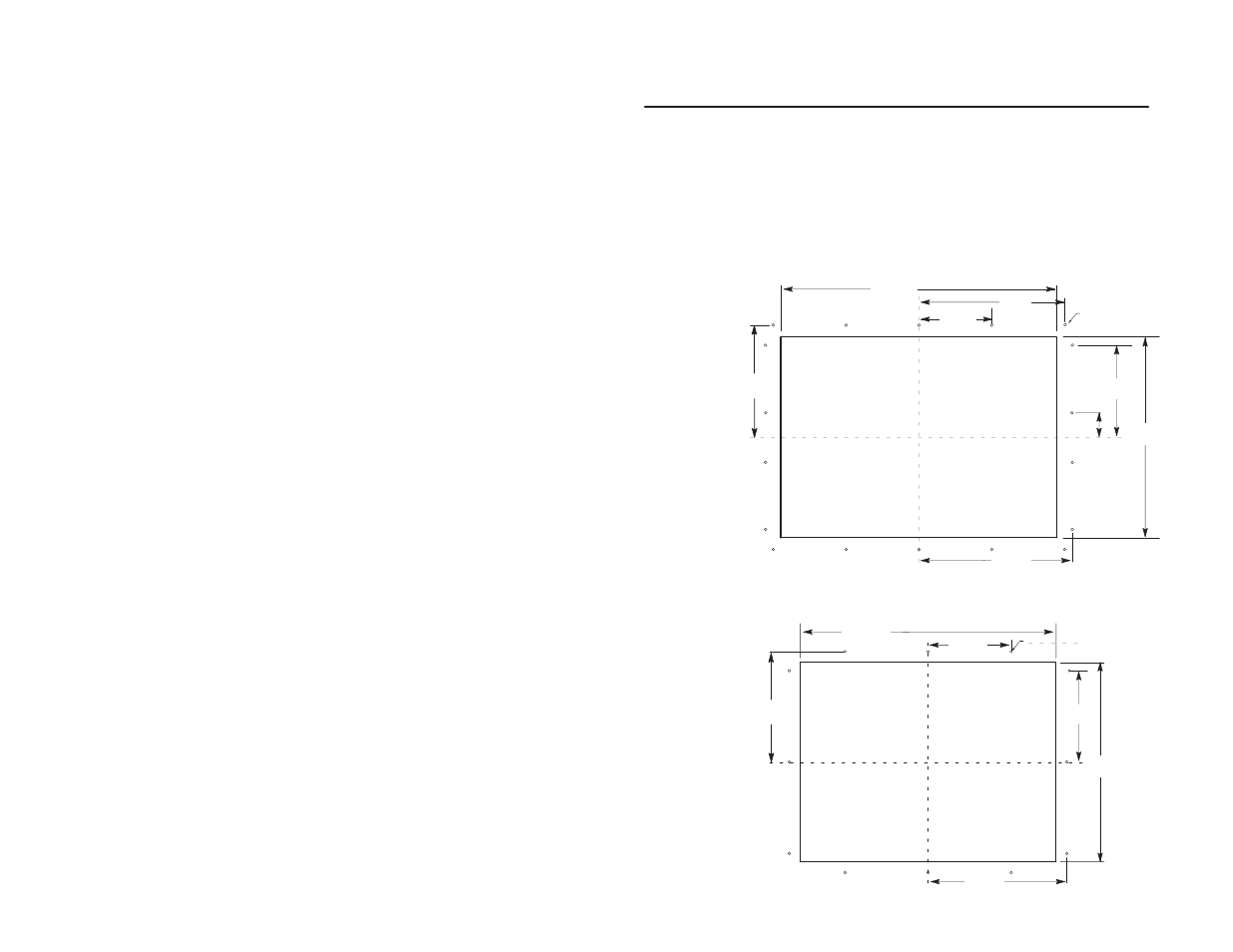 Ausschnittsmaße | Rockwell Automation 2711 PanelView 1400 Terminals Installation Instructions User Manual | Page 31 / 62