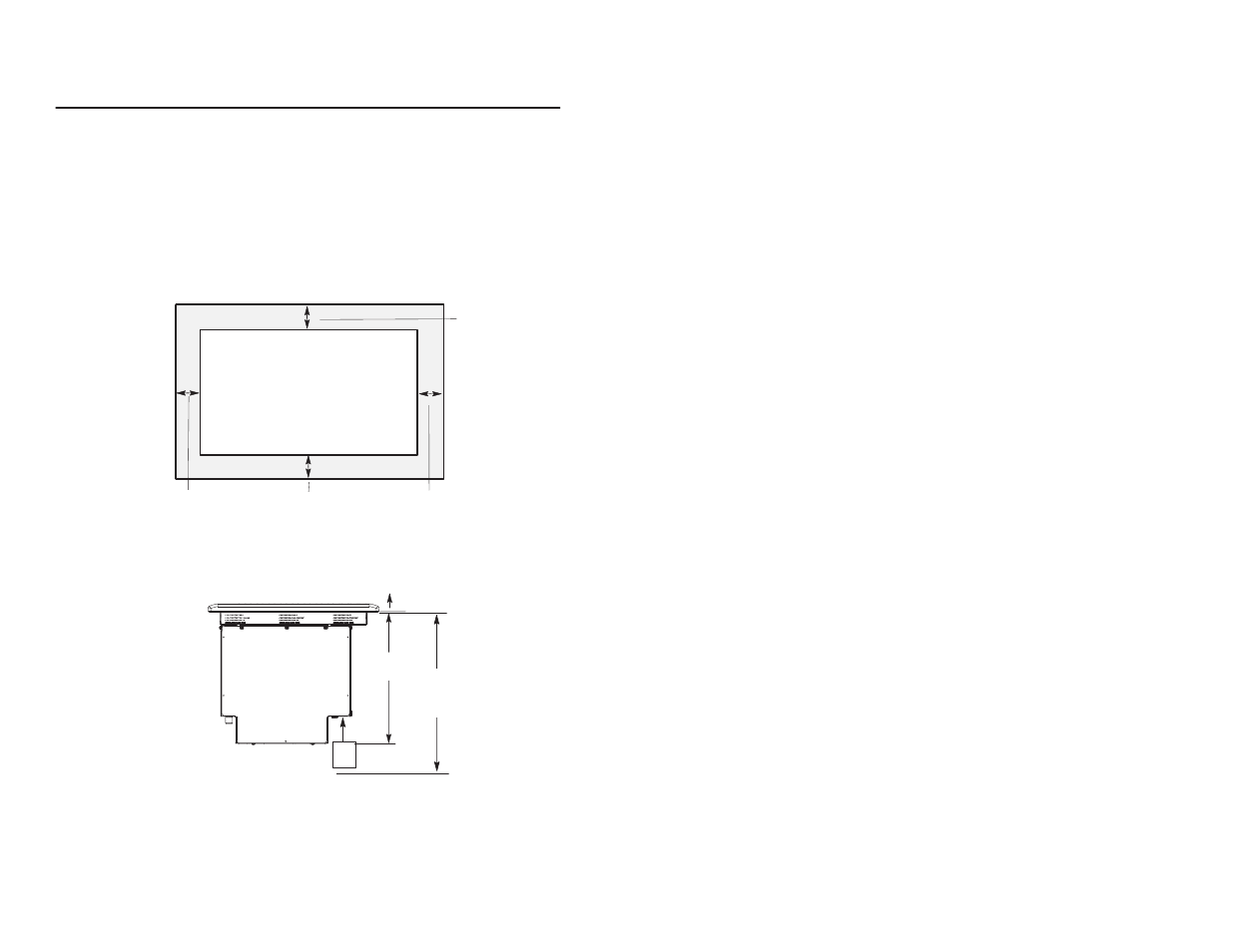 Clearances | Rockwell Automation 2711 PanelView 1400 Terminals Installation Instructions User Manual | Page 6 / 62