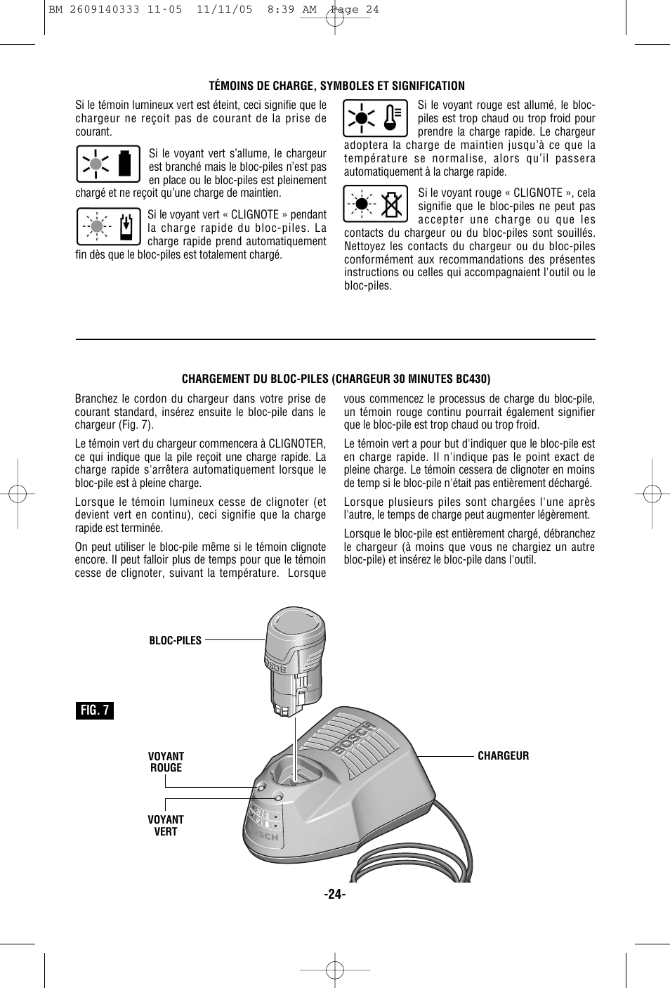 Bosch PS10 User Manual | Page 24 / 40