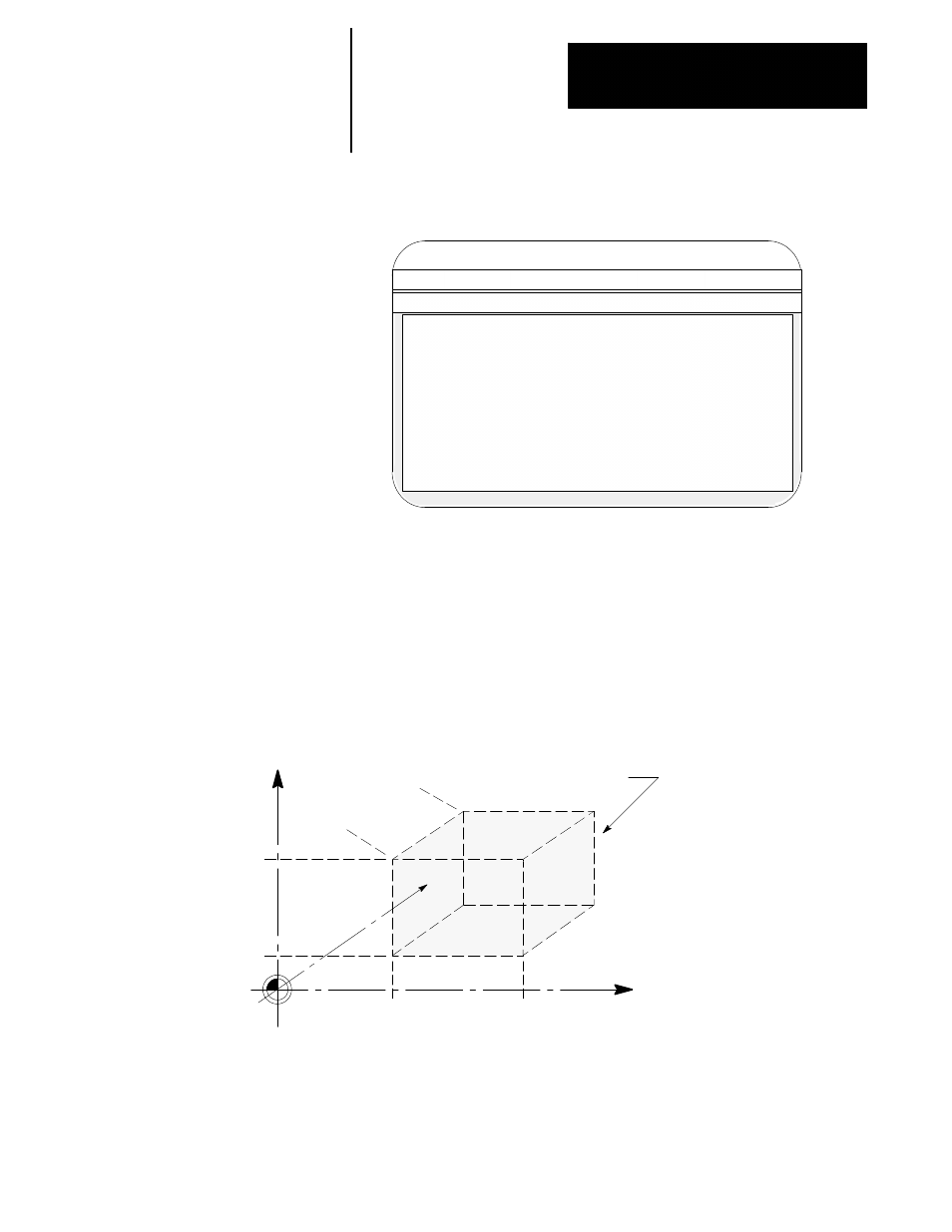 1 zones, Zone/overtravel parameters chapter 6, Figure 6.2 programmable zone 2 | Rockwell Automation 8520-ARM2 9/Series CNC AMP Reference Manual Documentation Set User Manual | Page 129 / 756