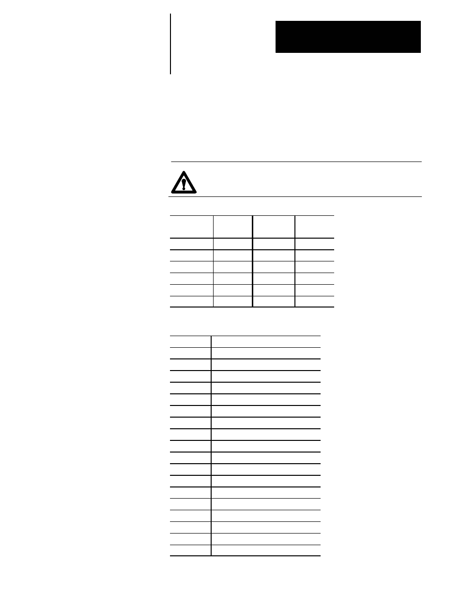 8 servo amplifier type, Function, Range | Rockwell Automation 8520-ARM2 9/Series CNC AMP Reference Manual Documentation Set User Manual | Page 241 / 756