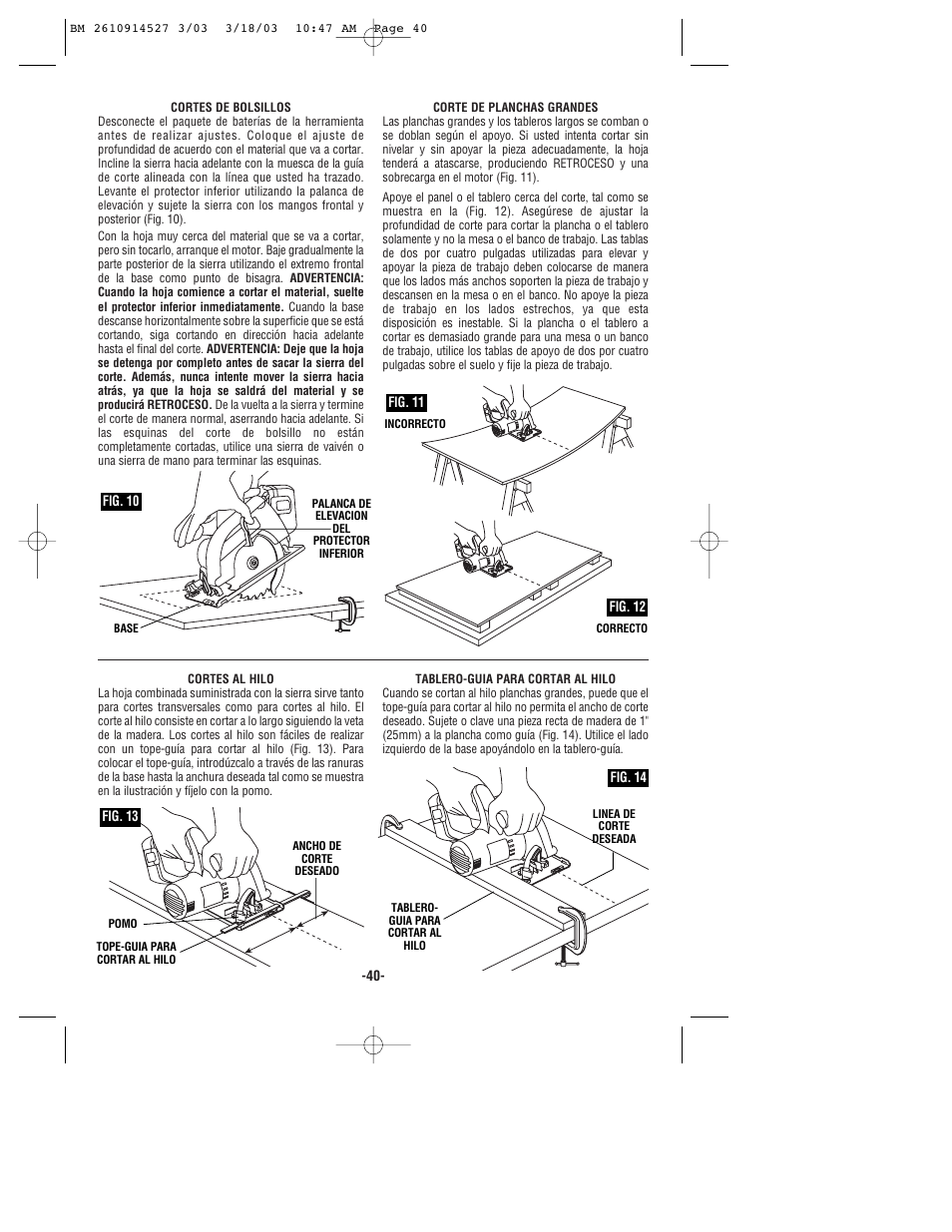 Bosch 1662 User Manual | Page 40 / 44