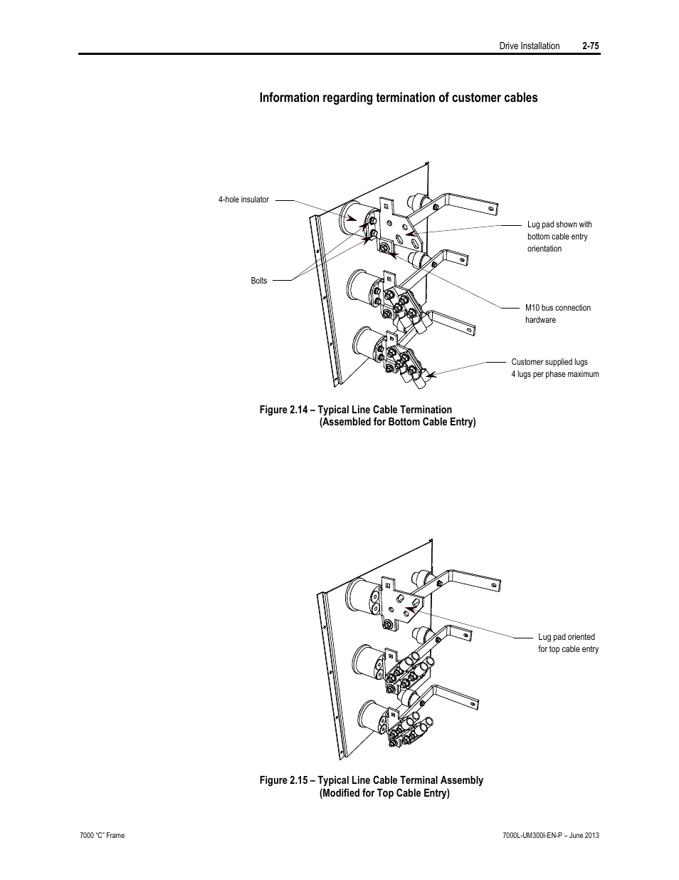 Rockwell Automation 7000L PowerFlex Medium Voltage AC Drive (C Frame) - Classic Control User Manual | Page 111 / 563