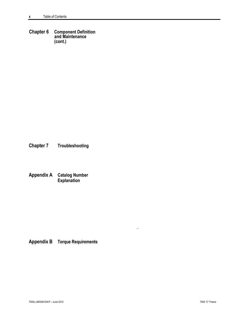 Rockwell Automation 7000L PowerFlex Medium Voltage AC Drive (C Frame) - Classic Control User Manual | Page 12 / 563