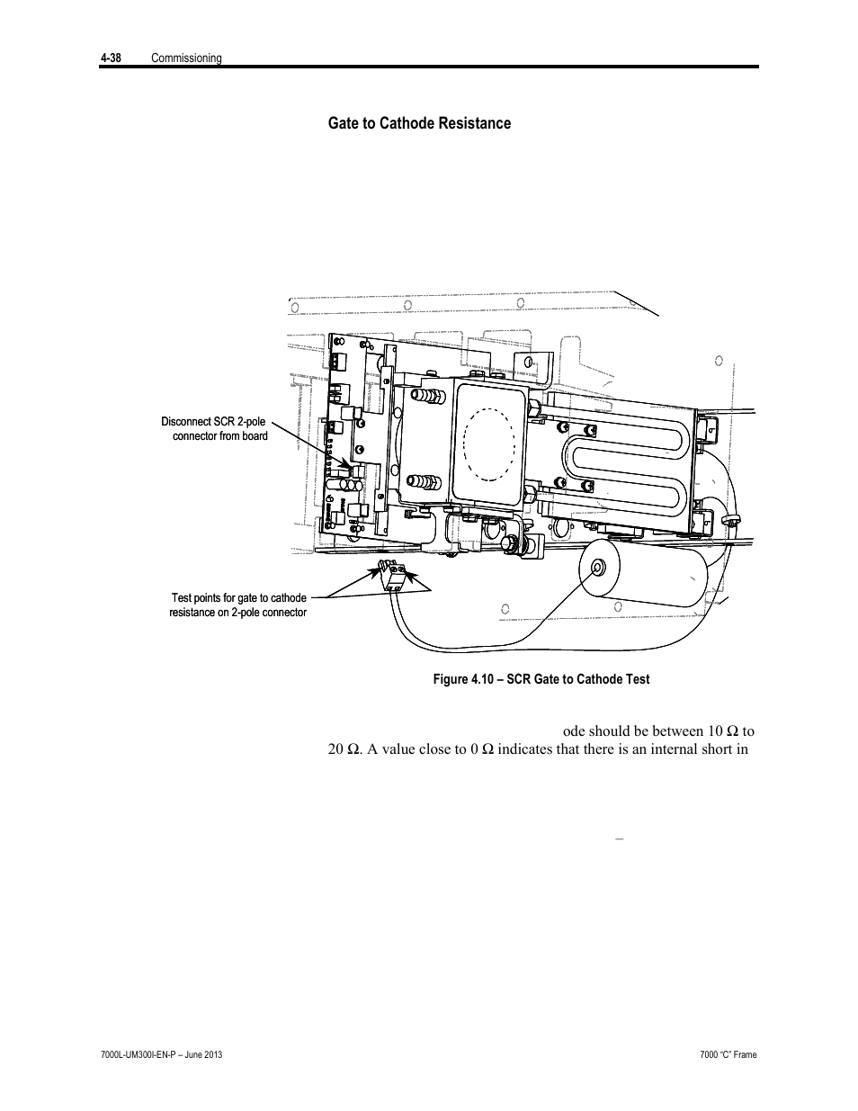 Gate to cathode resistance | Rockwell Automation 7000L PowerFlex Medium Voltage AC Drive (C Frame) - Classic Control User Manual | Page 243 / 563