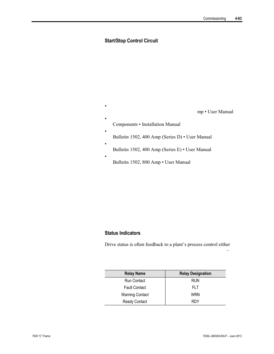 Rockwell Automation 7000L PowerFlex Medium Voltage AC Drive (C Frame) - Classic Control User Manual | Page 268 / 563