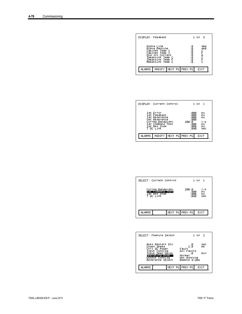 Rockwell Automation 7000L PowerFlex Medium Voltage AC Drive (C Frame) - Classic Control User Manual | Page 281 / 563