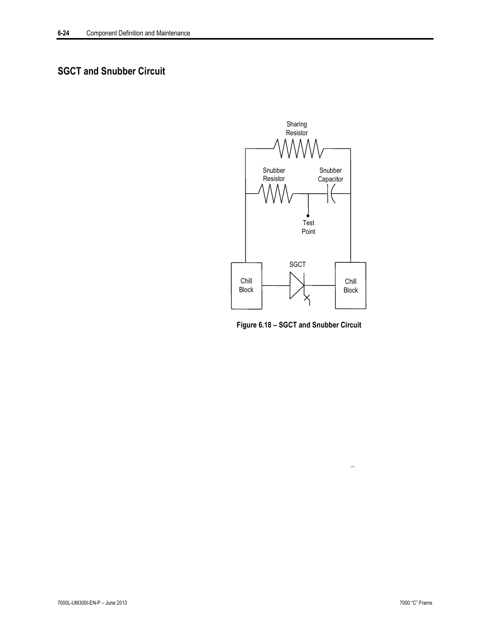 Sgct and snubber circuit | Rockwell Automation 7000L PowerFlex Medium Voltage AC Drive (C Frame) - Classic Control User Manual | Page 368 / 563