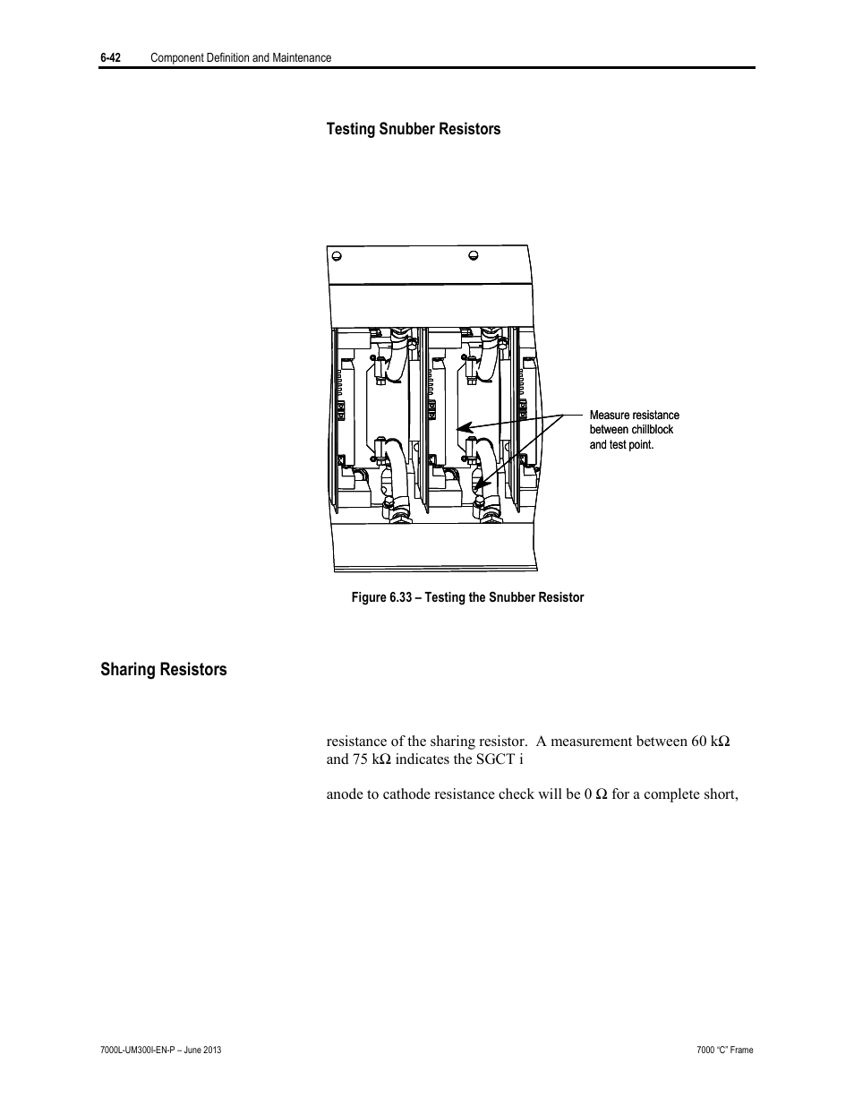 Sharing resistors | Rockwell Automation 7000L PowerFlex Medium Voltage AC Drive (C Frame) - Classic Control User Manual | Page 386 / 563