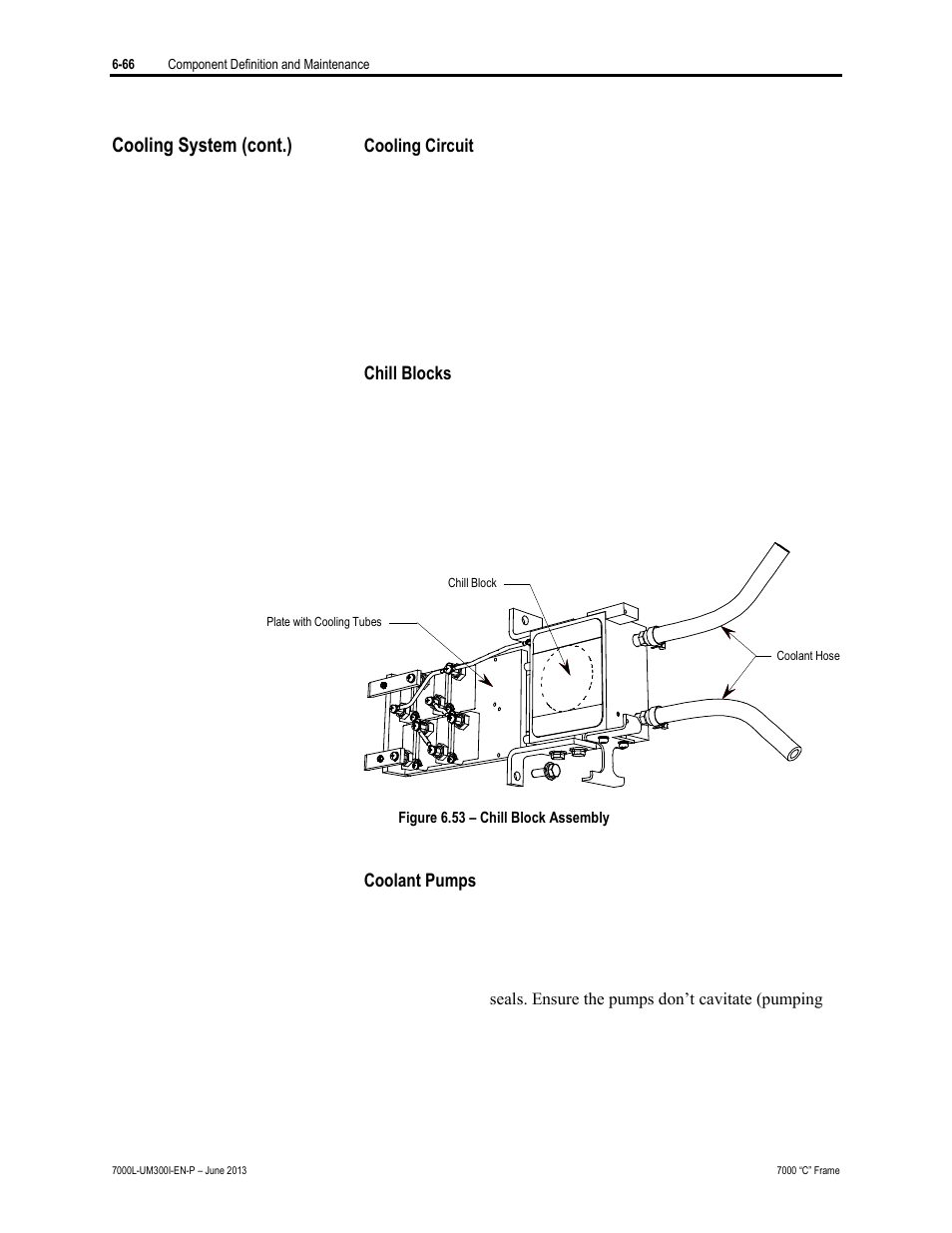 Cooling system (cont.) | Rockwell Automation 7000L PowerFlex Medium Voltage AC Drive (C Frame) - Classic Control User Manual | Page 410 / 563