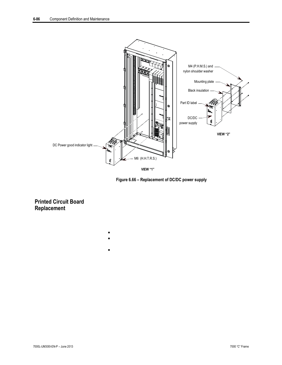 Printed circuit board replacement | Rockwell Automation 7000L PowerFlex Medium Voltage AC Drive (C Frame) - Classic Control User Manual | Page 430 / 563