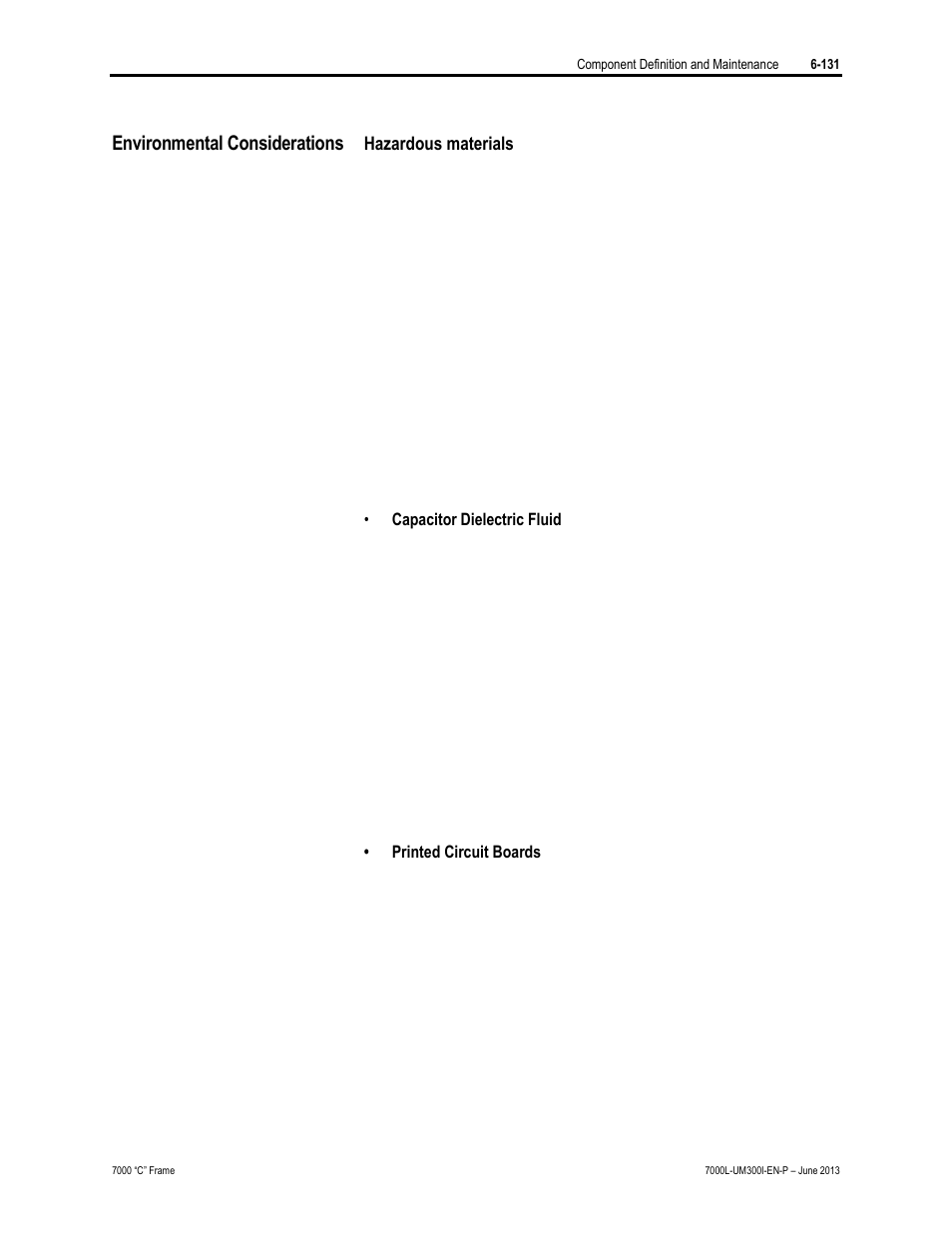 Environmental considerations | Rockwell Automation 7000L PowerFlex Medium Voltage AC Drive (C Frame) - Classic Control User Manual | Page 475 / 563