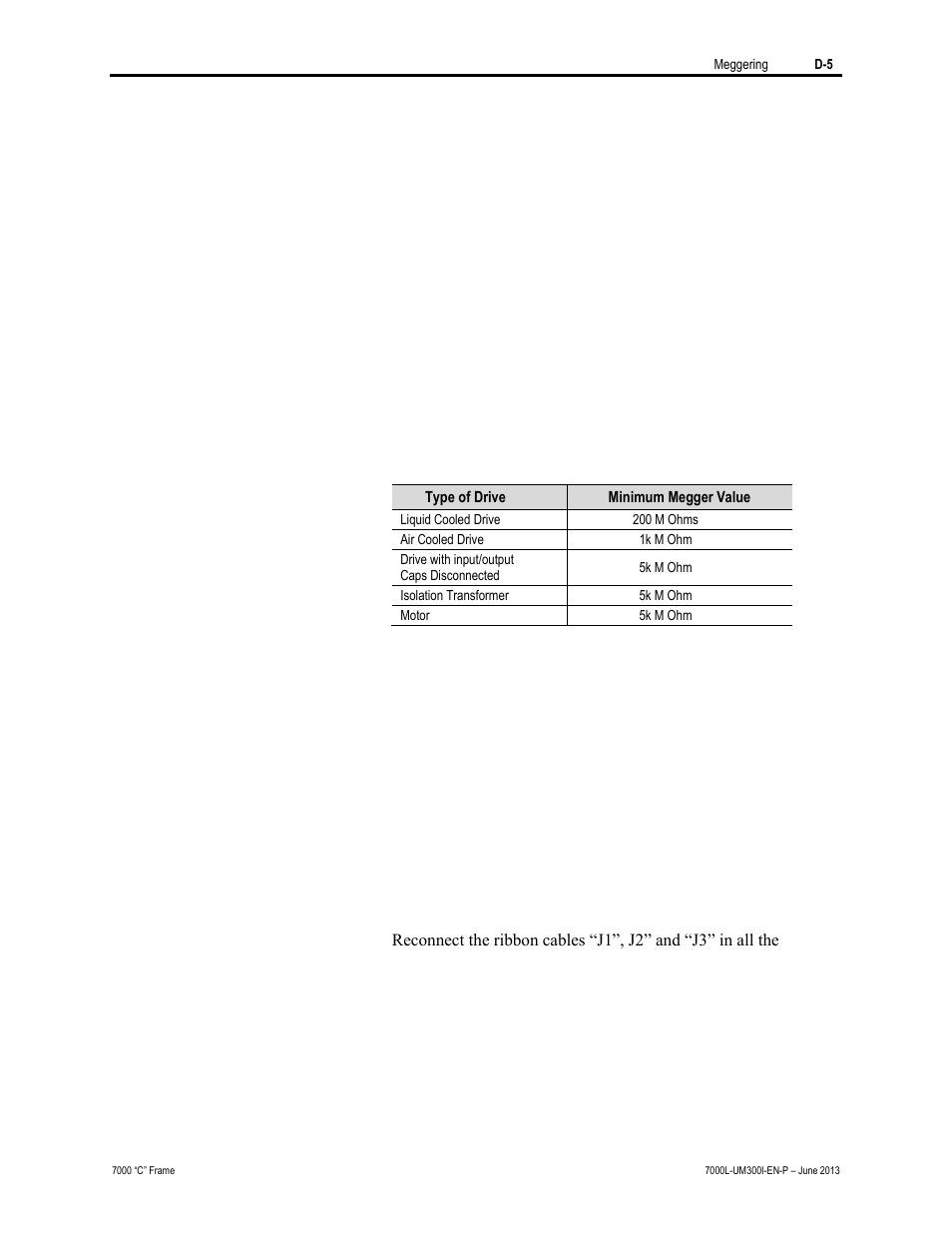 Rockwell Automation 7000L PowerFlex Medium Voltage AC Drive (C Frame) - Classic Control User Manual | Page 561 / 563