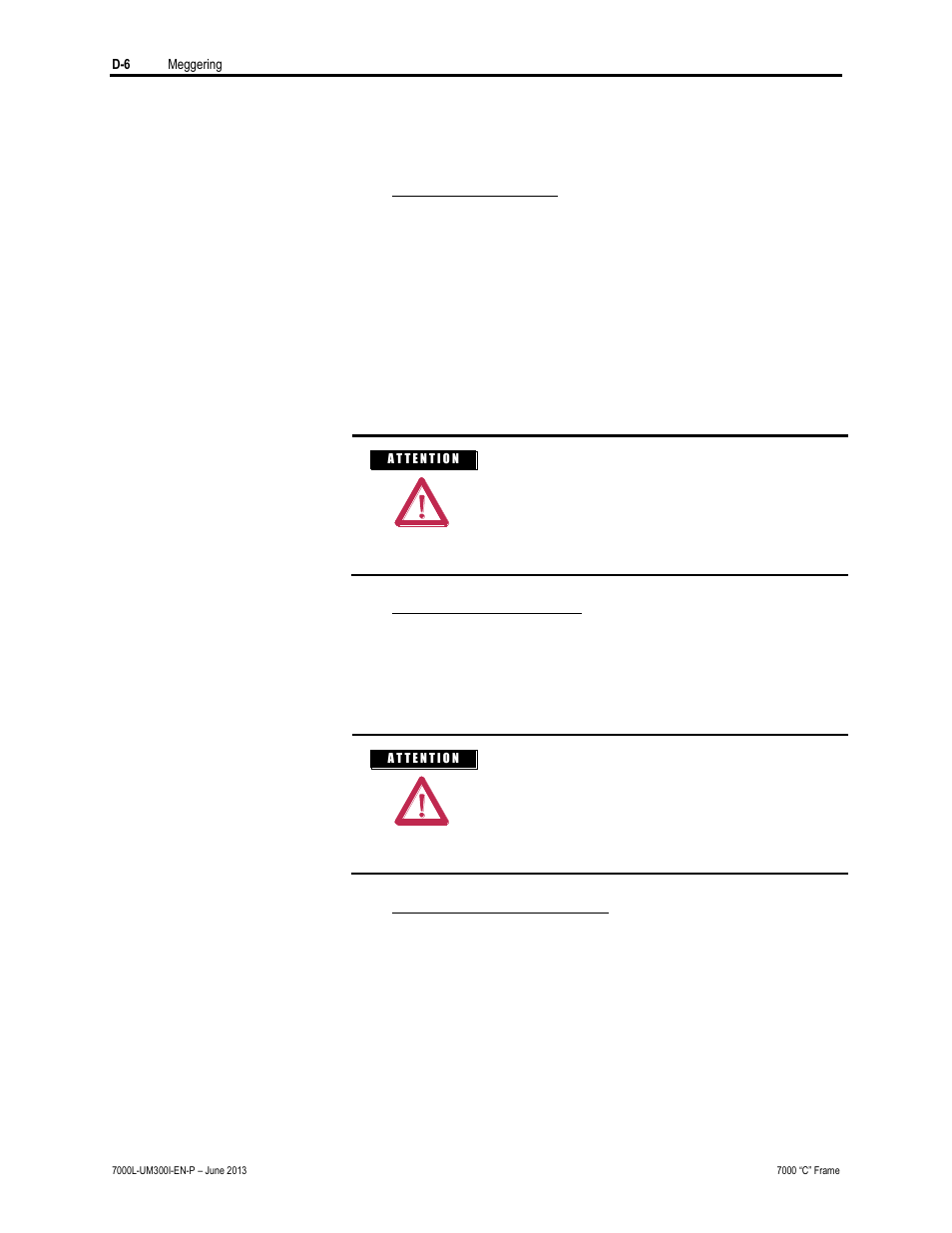 Rockwell Automation 7000L PowerFlex Medium Voltage AC Drive (C Frame) - Classic Control User Manual | Page 562 / 563