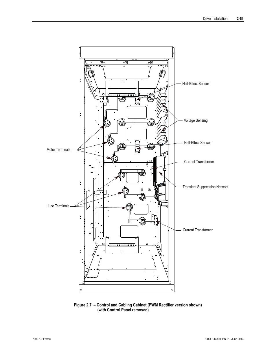 Rockwell Automation 7000L PowerFlex Medium Voltage AC Drive (C Frame) - Classic Control User Manual | Page 99 / 563