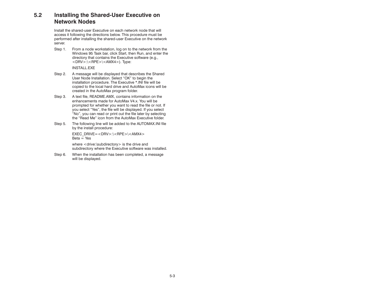 Rockwell Automation AutoMax Prog Exec V4.2 and Dist. Power System Drive Software Install User Manual | Page 15 / 28