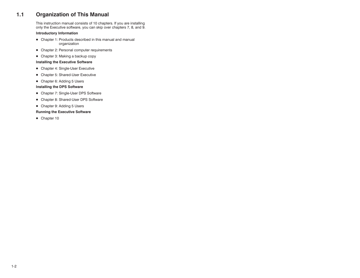 1 organization of this manual | Rockwell Automation AutoMax Prog Exec V4.2 and Dist. Power System Drive Software Install User Manual | Page 6 / 28