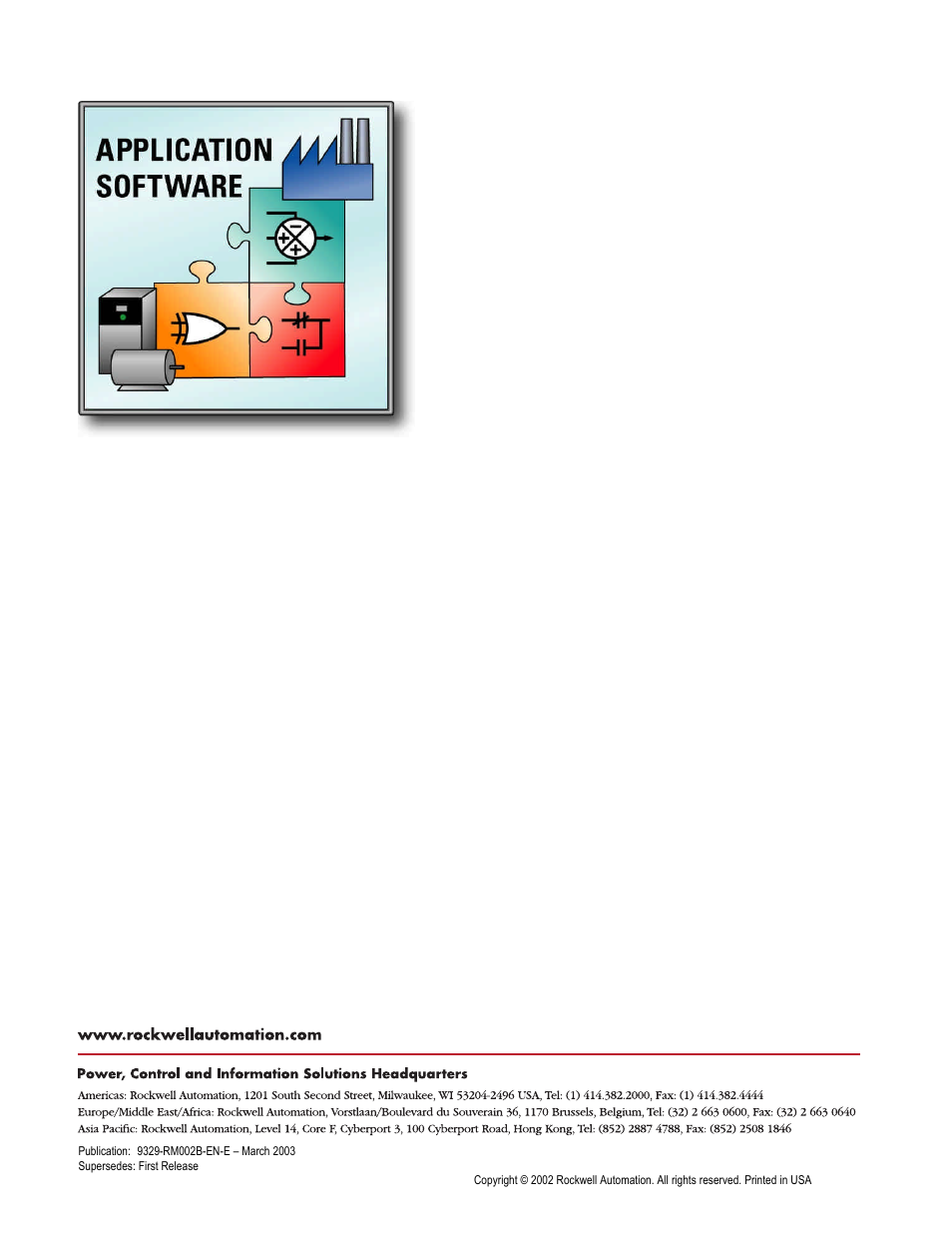 Rockwell Automation 9329 Drive Application Software Tension Control Gen. Units User Manual | Page 52 / 52