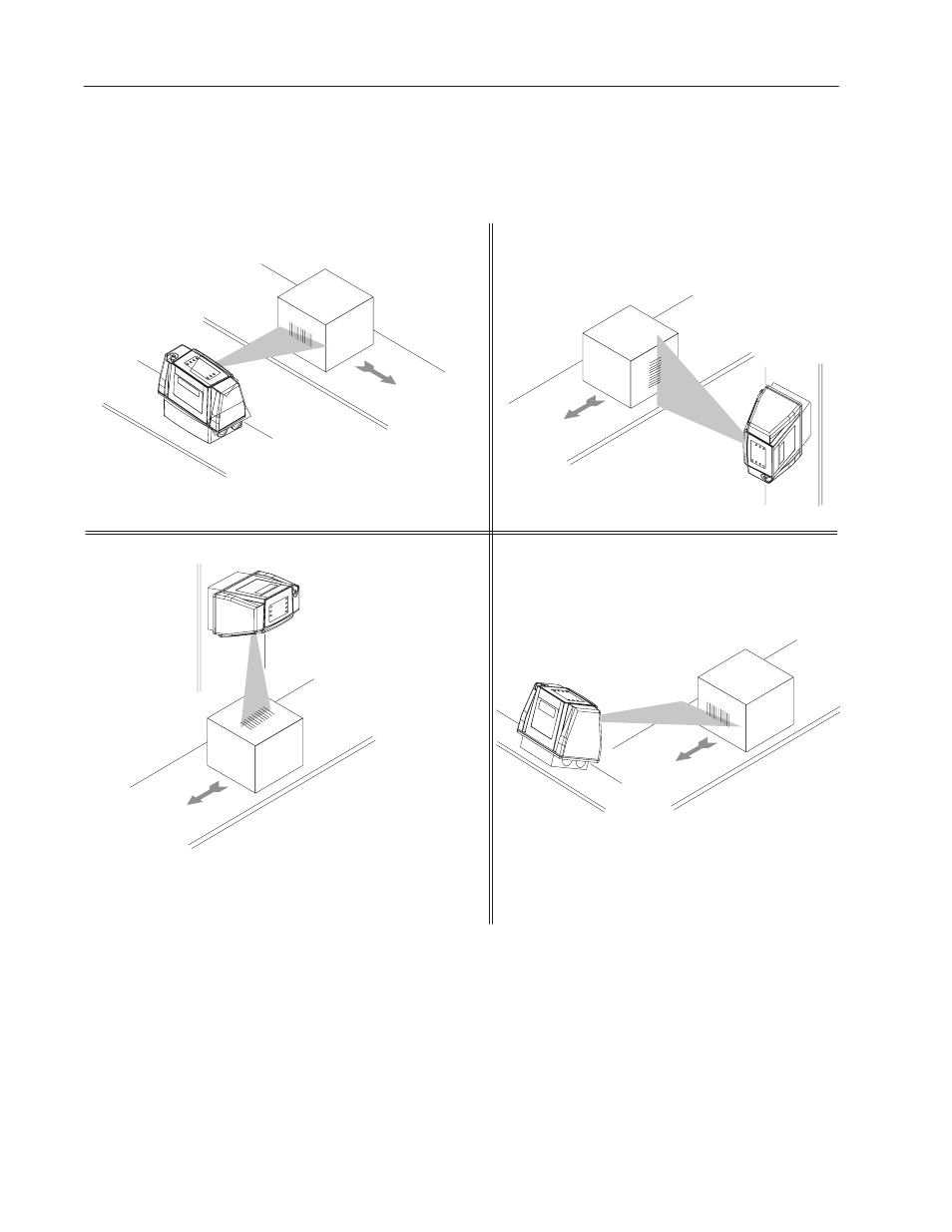 Picket fence or step ladder orientation | Rockwell Automation 2755 AdaptaScan Bar Code Readers User Manual | Page 28 / 96