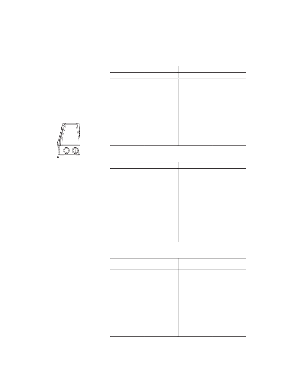 Read ranges | Rockwell Automation 2755 AdaptaScan Bar Code Readers User Manual | Page 34 / 96