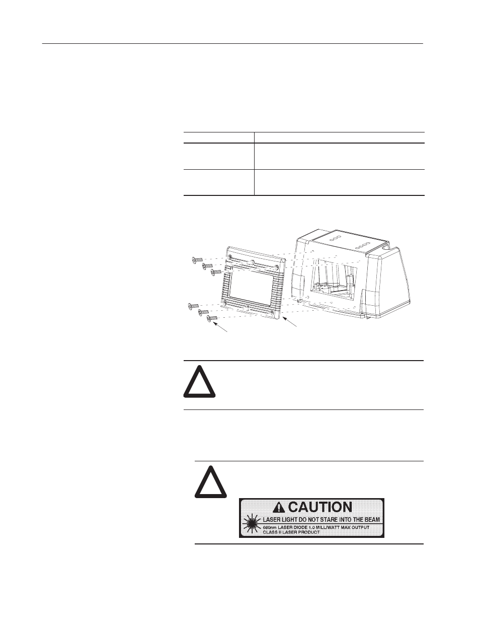 Replacing scan window | Rockwell Automation 2755 AdaptaScan Bar Code Readers User Manual | Page 71 / 96