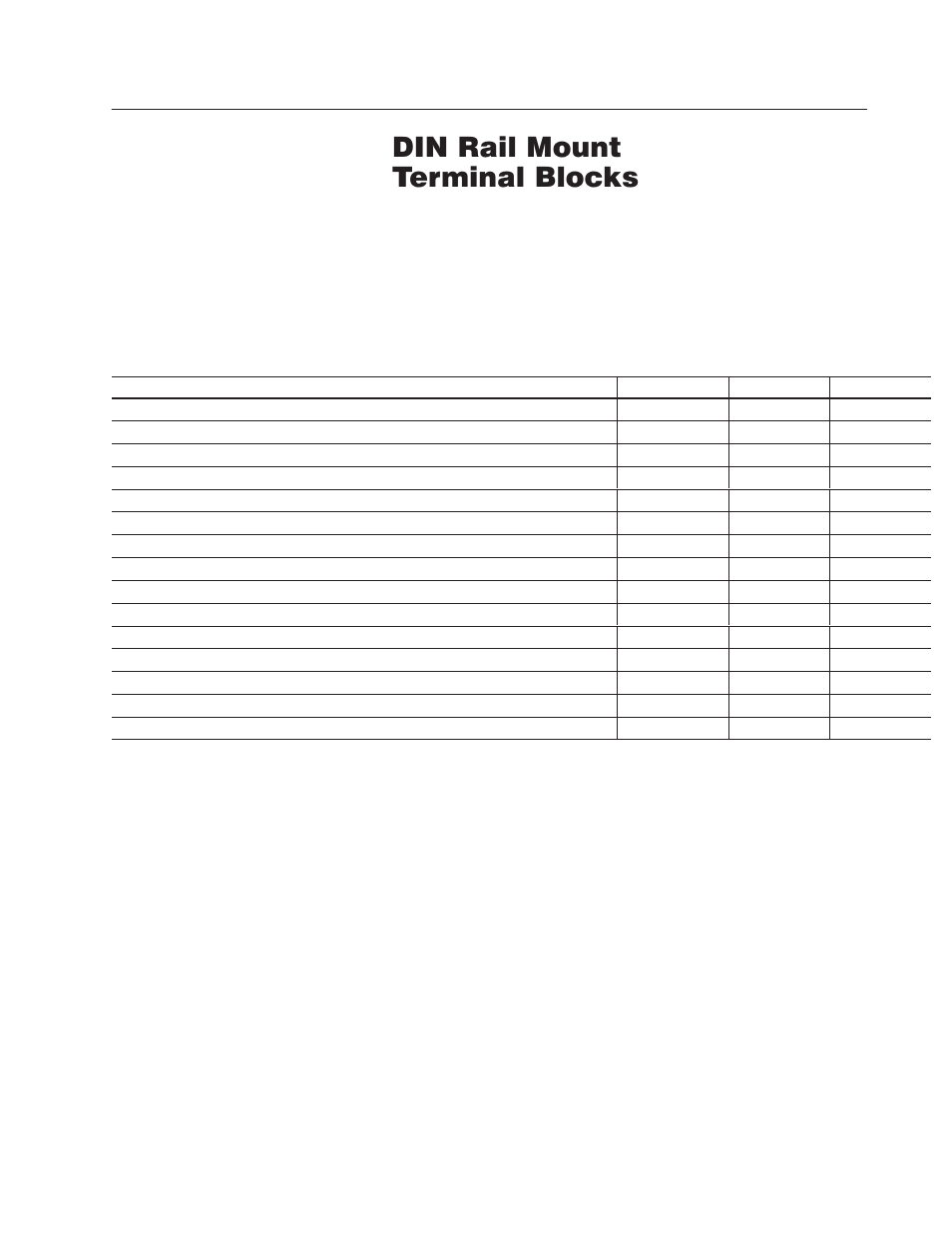 B - din rail mount terminal blocks, Appendix, Din rail mount terminal blocks | Rockwell Automation 2755 AdaptaScan Bar Code Readers User Manual | Page 76 / 96