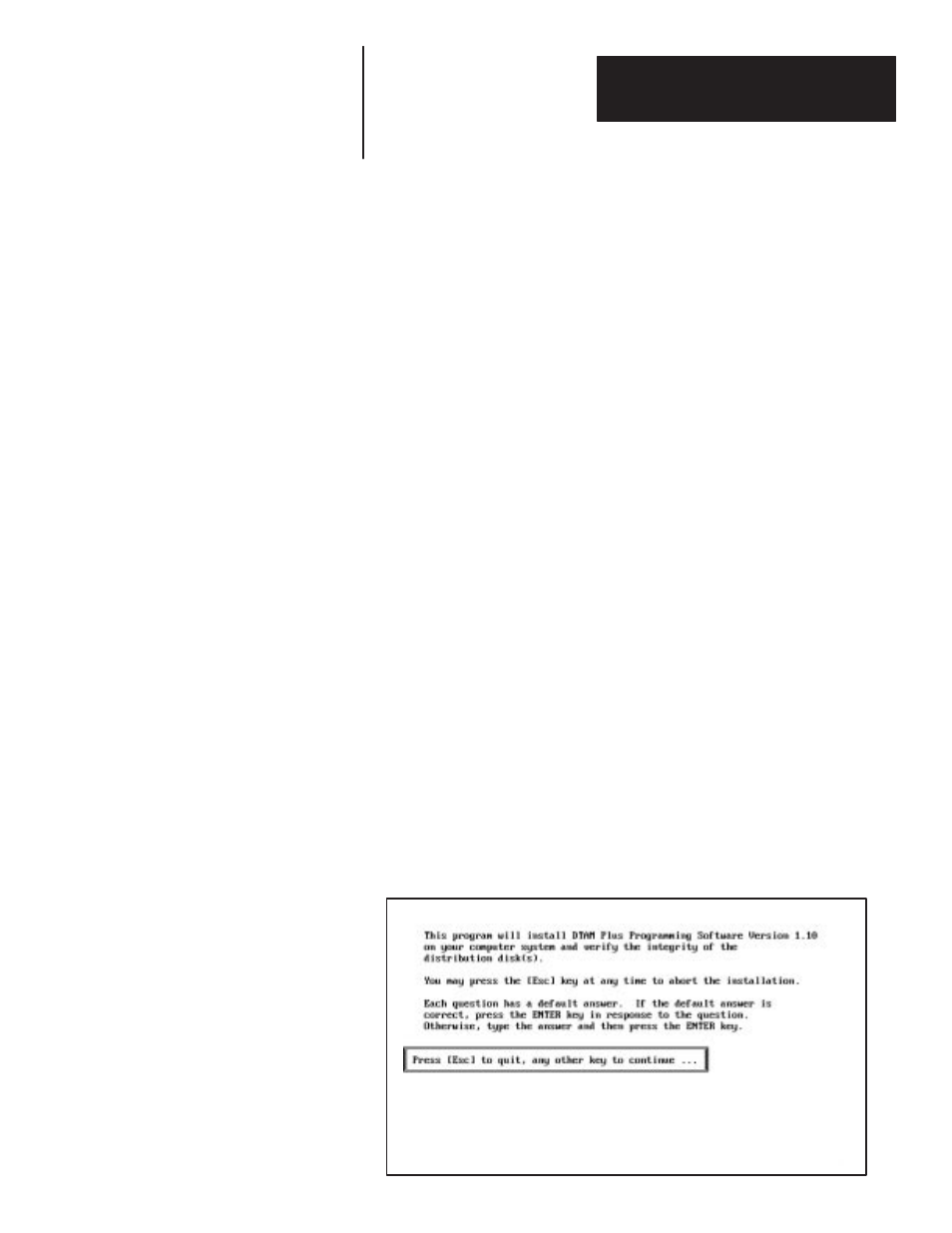 4 - installing dtam plus programming software, Chapter objectives, Checking available memory | Installing dtam plus programming software | Rockwell Automation 2707-NP DTAM PLUS GETTING STARTED USER MANUAL User Manual | Page 14 / 75