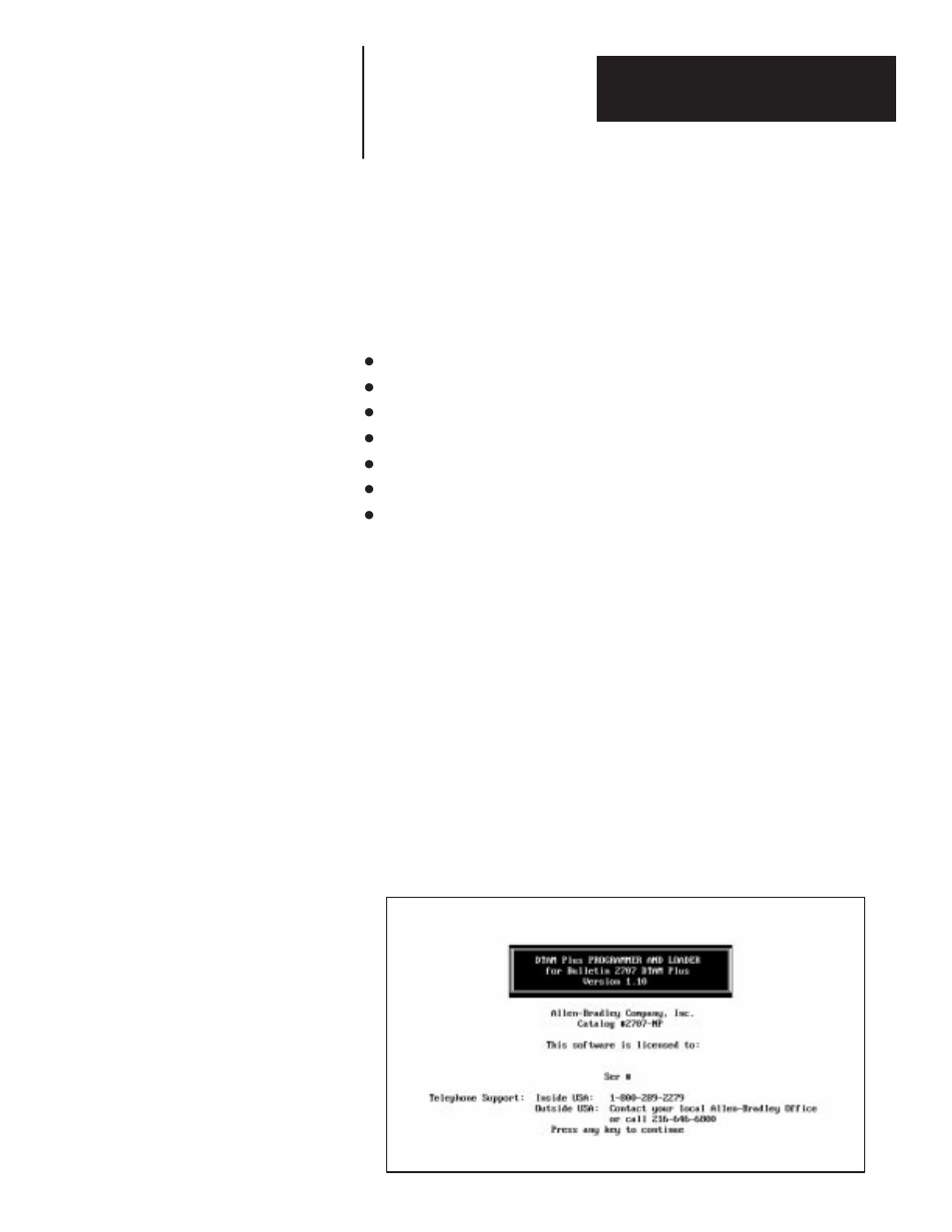 5 - creating a sample application, Chapter objectives, Starting dtam plus | Creating a sample application | Rockwell Automation 2707-NP DTAM PLUS GETTING STARTED USER MANUAL User Manual | Page 17 / 75