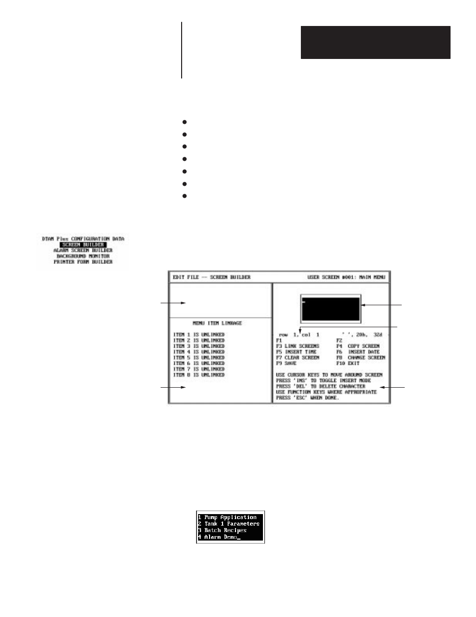 Creating application screens | Rockwell Automation 2707-NP DTAM PLUS GETTING STARTED USER MANUAL User Manual | Page 25 / 75