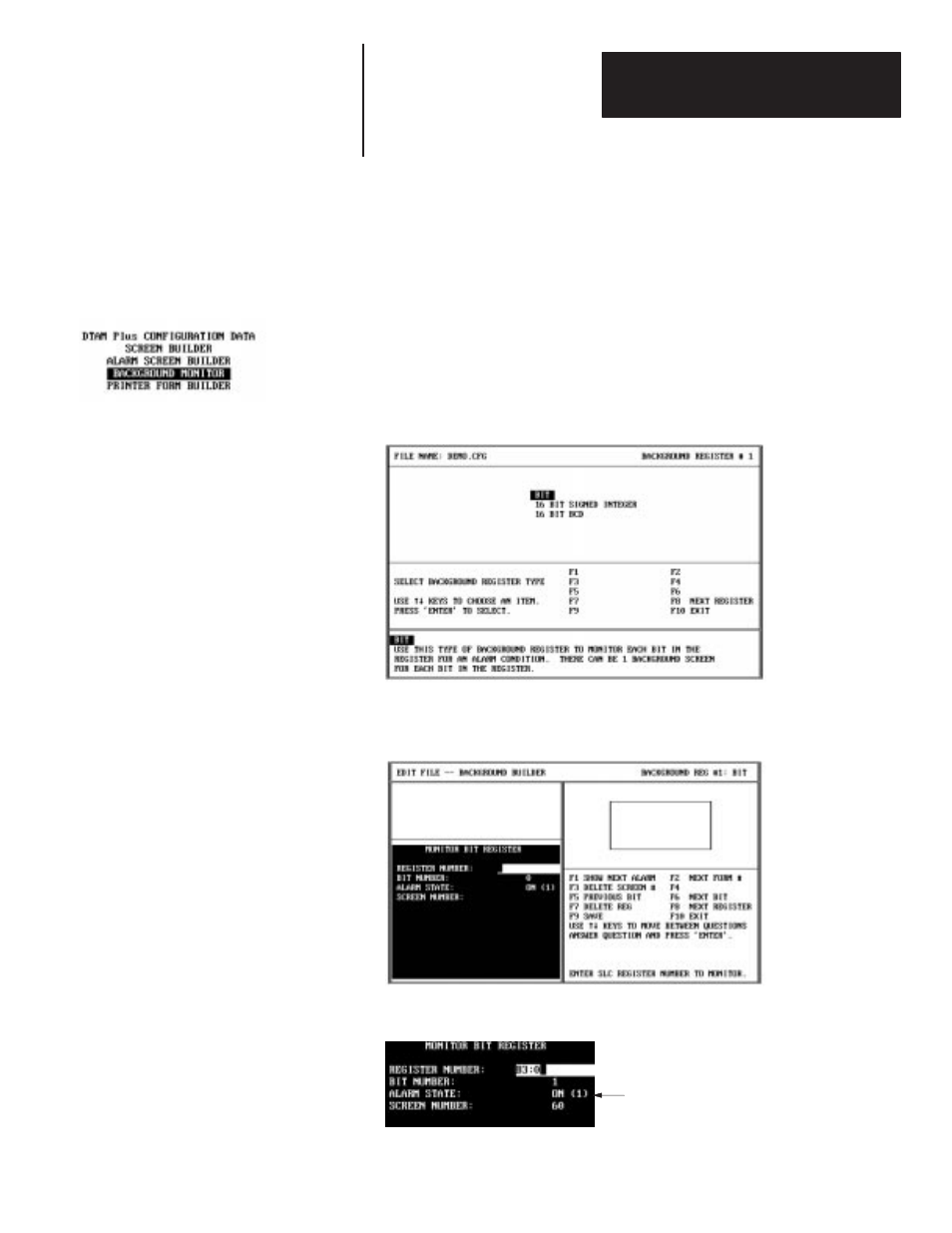 Edit background monitor | Rockwell Automation 2707-NP DTAM PLUS GETTING STARTED USER MANUAL User Manual | Page 59 / 75