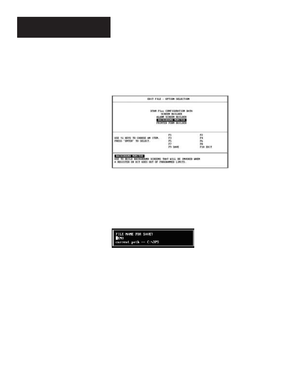 Saving the application file | Rockwell Automation 2707-NP DTAM PLUS GETTING STARTED USER MANUAL User Manual | Page 60 / 75