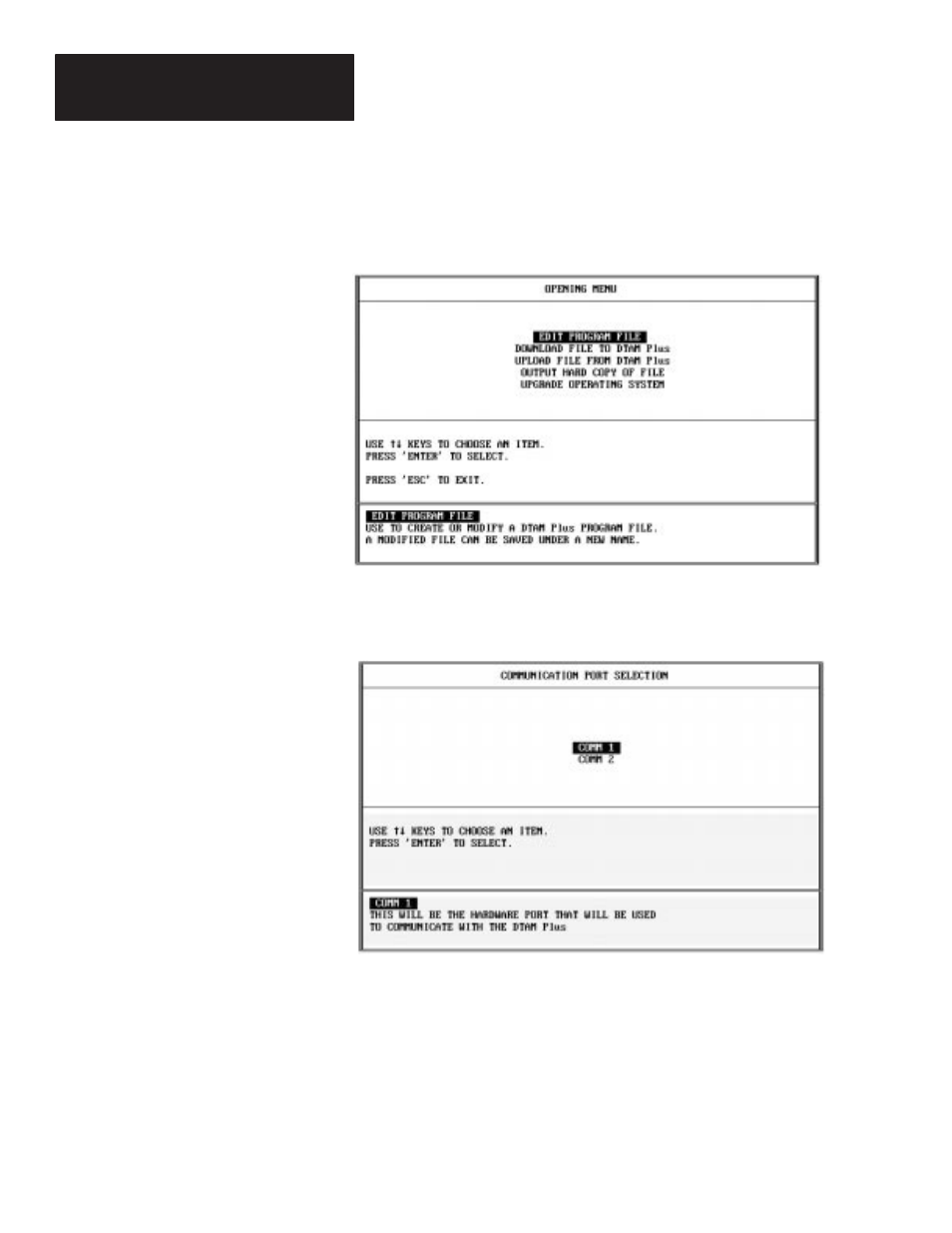 Downloading the application | Rockwell Automation 2707-NP DTAM PLUS GETTING STARTED USER MANUAL User Manual | Page 64 / 75