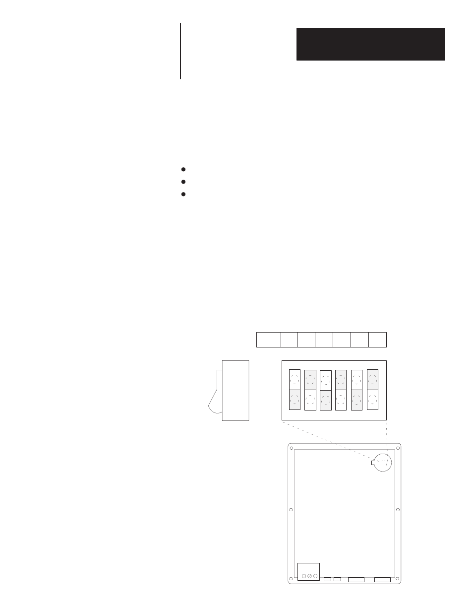 8 - running the application, Chapter objectives, Dtam plus dip switch settings | Running the application | Rockwell Automation 2707-NP DTAM PLUS GETTING STARTED USER MANUAL User Manual | Page 71 / 75