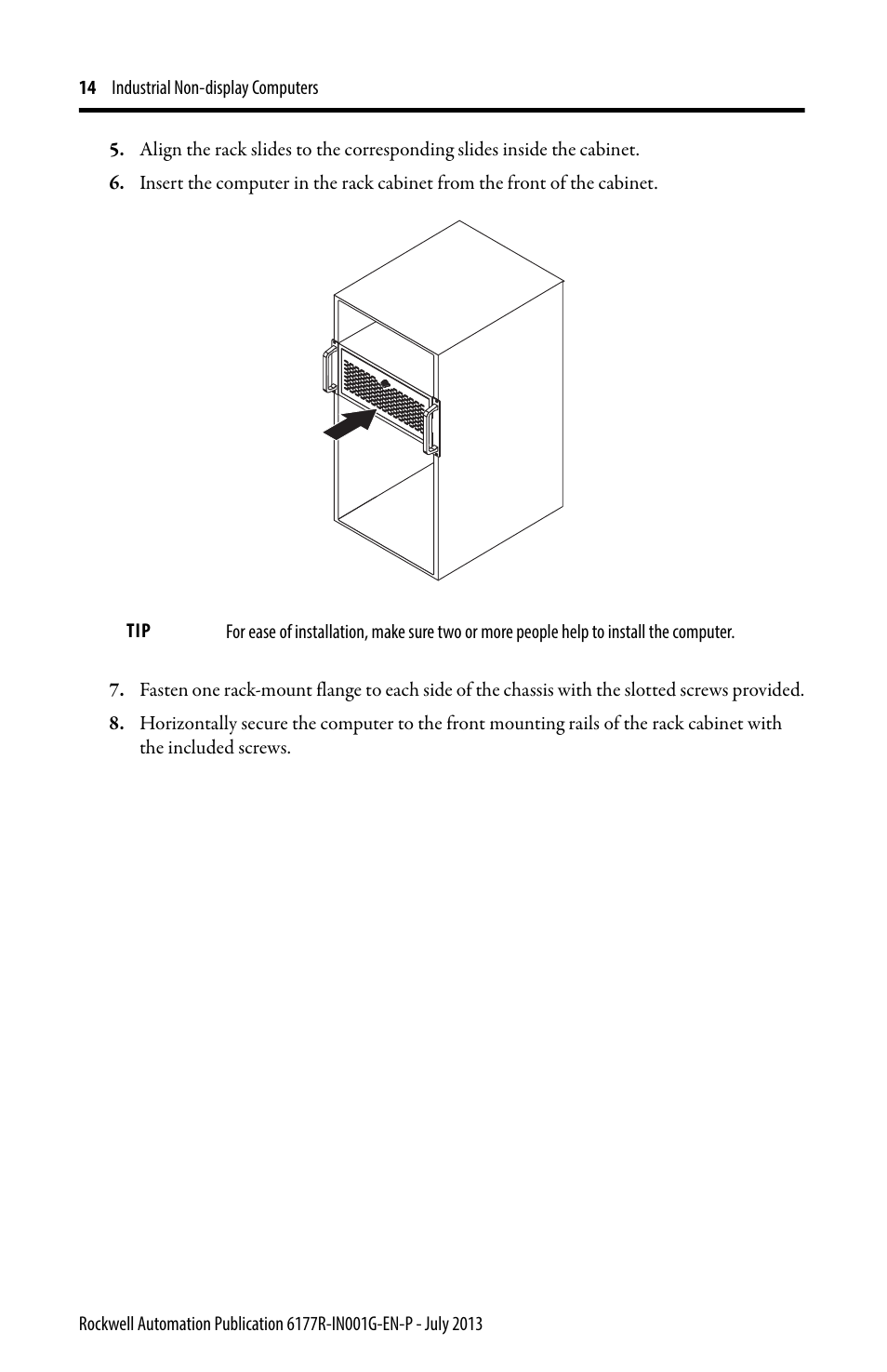 Rockwell Automation 6177R-Mxxx Industrial Non-display Computers User Manual | Page 14 / 24