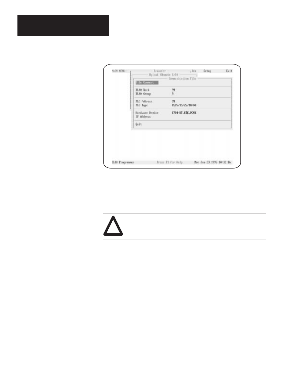 Rockwell Automation 2706-ND1 DL40 OFFLINE PROGRAMMING SFTWR.USER MANUAL User Manual | Page 102 / 139