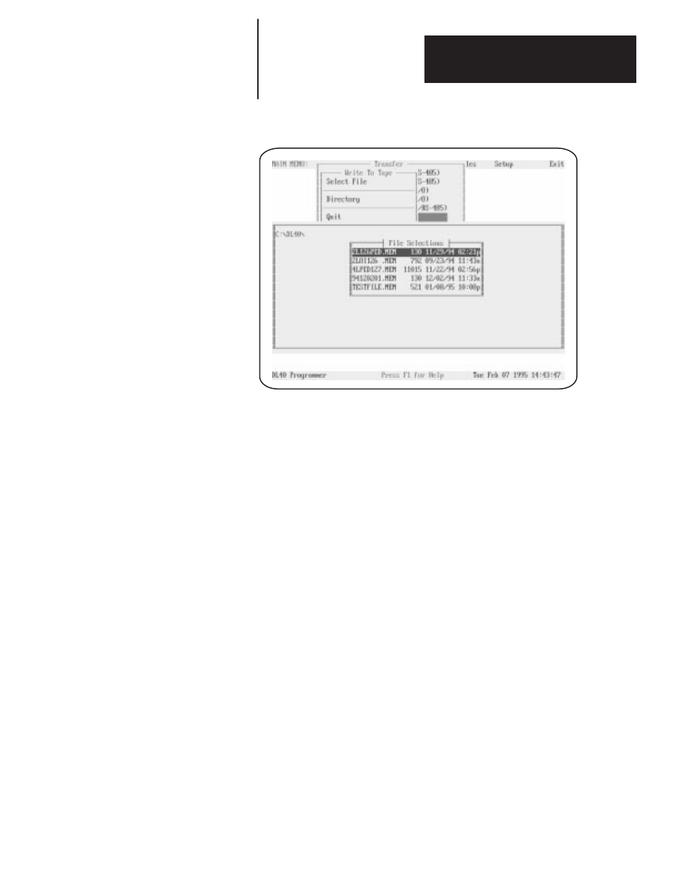 Rockwell Automation 2706-ND1 DL40 OFFLINE PROGRAMMING SFTWR.USER MANUAL User Manual | Page 109 / 139