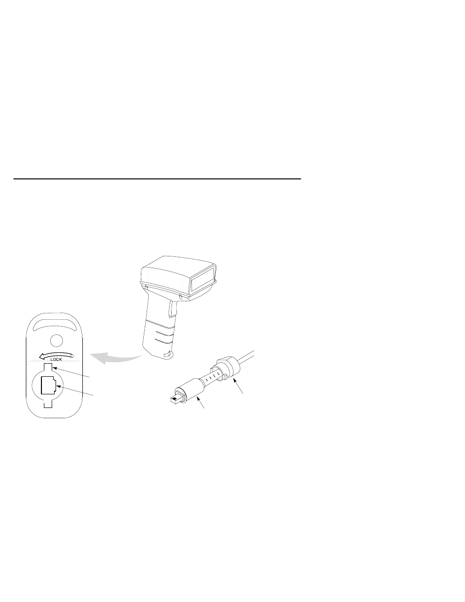 Scanner cable | Rockwell Automation 2755 Undecoded Hand-Held Scanner User Manual | Page 17 / 42