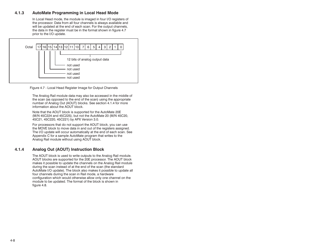 Rockwell Automation 61C365 4 Output 4-20mA Analog Rail User Manual | Page 30 / 46