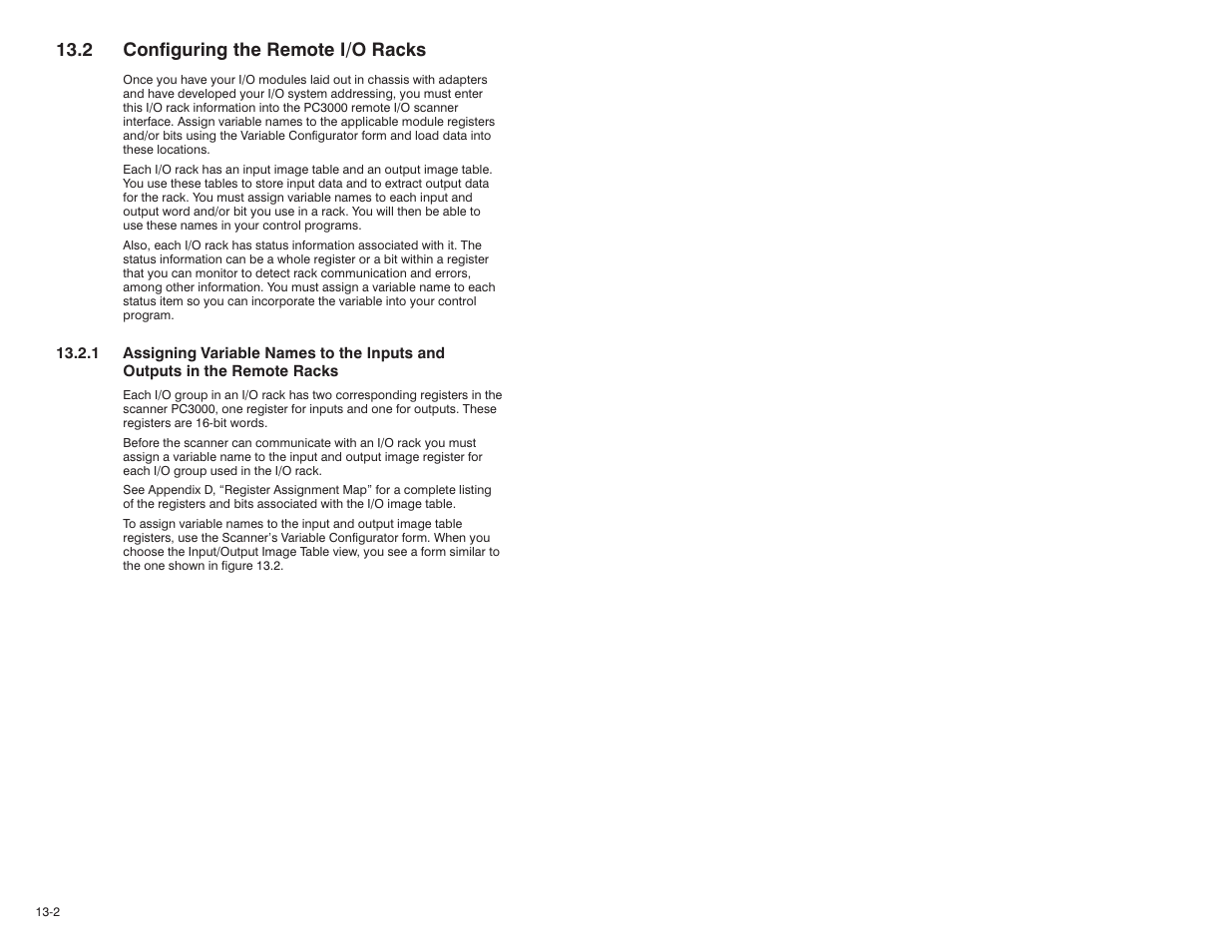 2 configuring the remote i/o racks | Rockwell Automation 57C570 AutoMax PC3000 User Manual User Manual | Page 152 / 294
