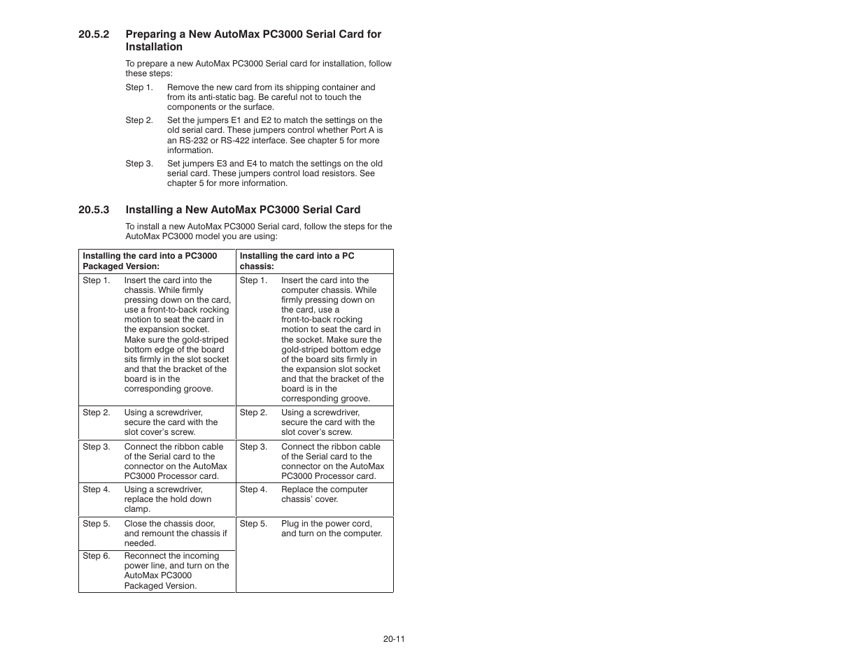 Rockwell Automation 57C570 AutoMax PC3000 User Manual User Manual | Page 229 / 294