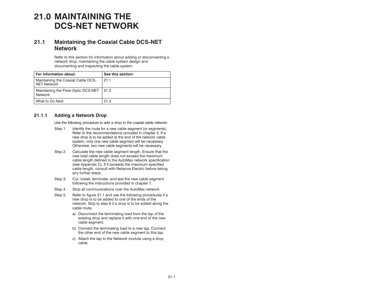 0 - maintaining the dcs-net network, 1 maintaining the coaxial cable dcs-net network, 0 maintaining the dcsćnet network | 1 maintaining the coaxial cable dcsćnet network | Rockwell Automation 57C570 AutoMax PC3000 User Manual User Manual | Page 233 / 294