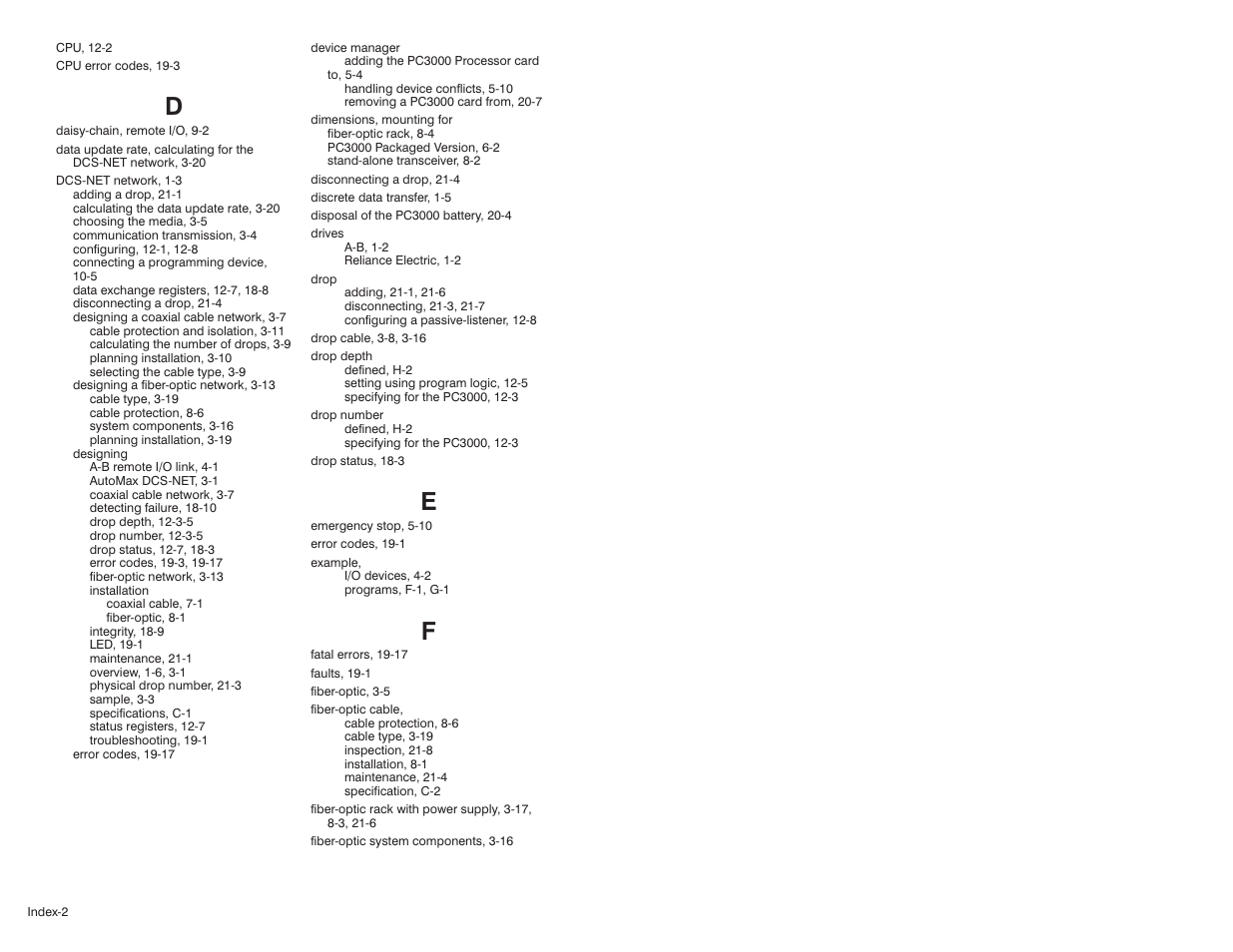 Rockwell Automation 57C570 AutoMax PC3000 User Manual User Manual | Page 288 / 294