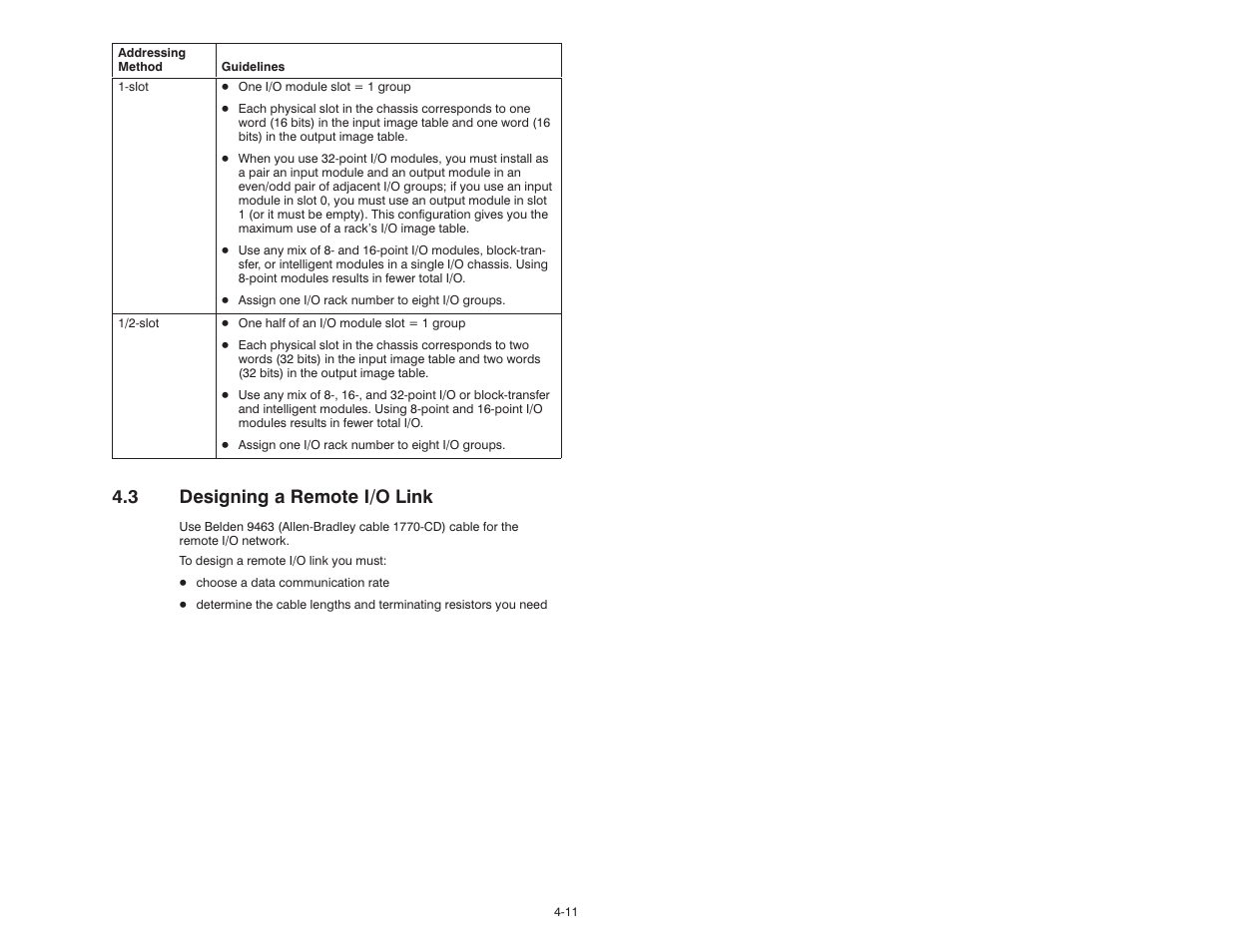 3 designing a remote i/o link | Rockwell Automation 57C570 AutoMax PC3000 User Manual User Manual | Page 69 / 294